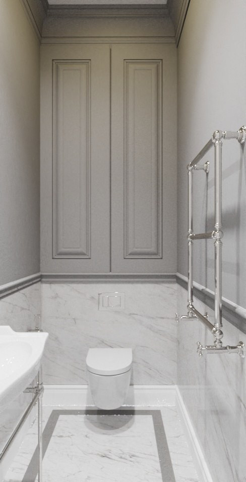 Дизайн интерьера дома в стиле Нео-классика с элементами дизайнерских решений