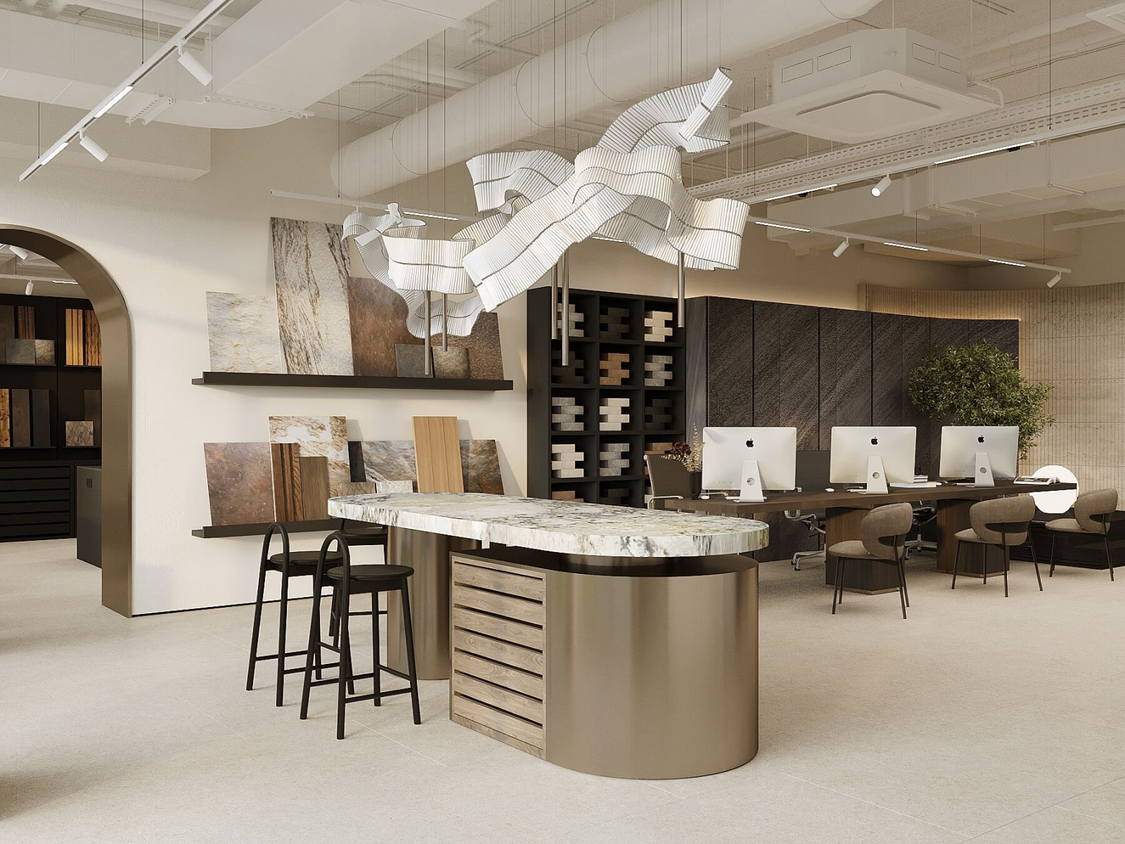 Дизайн офиса для компании Tisar