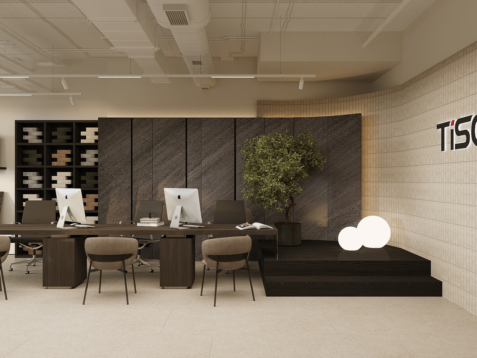Дизайн офиса для компании Tisar