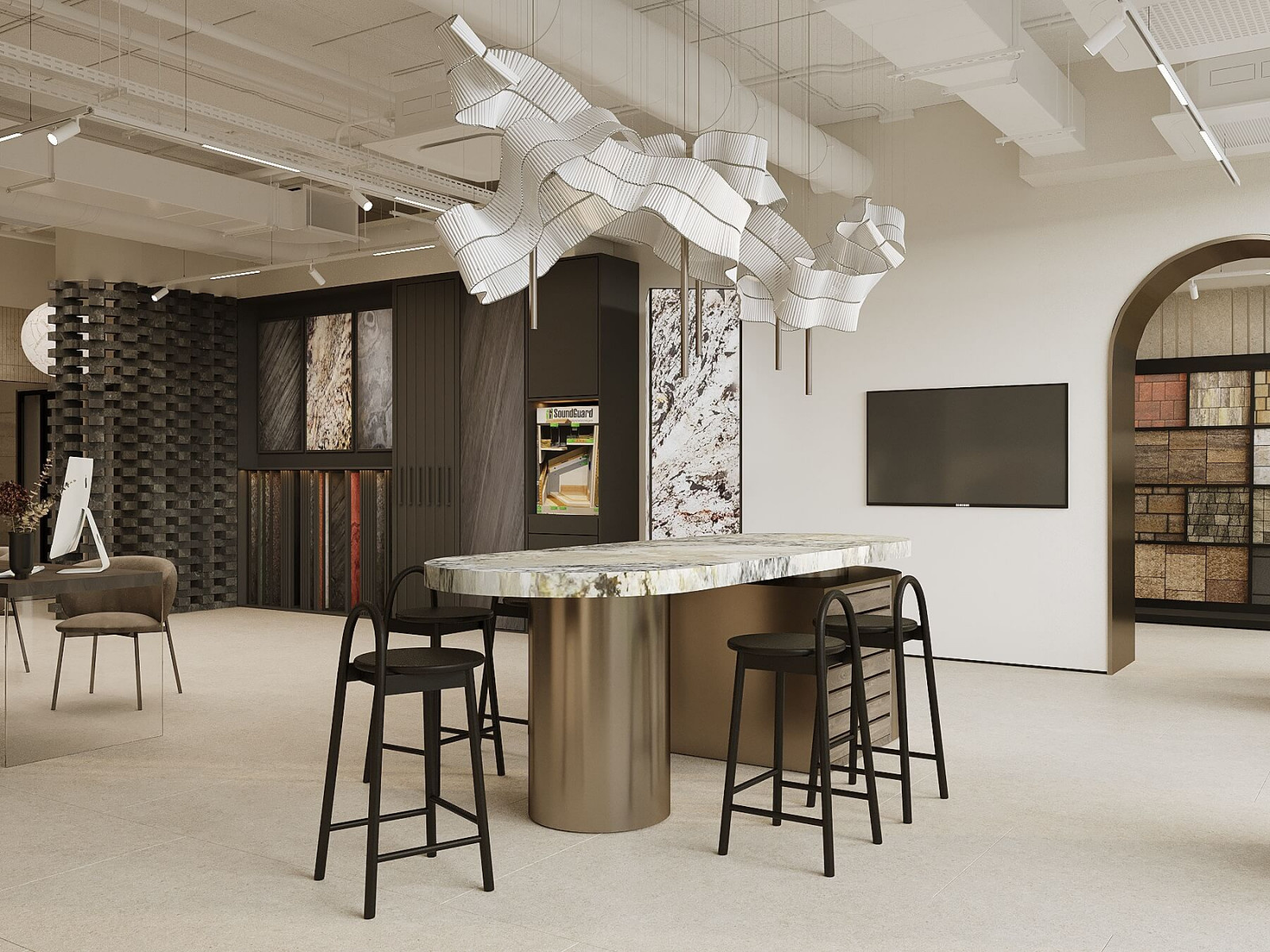 Дизайн офиса для компании Tisar