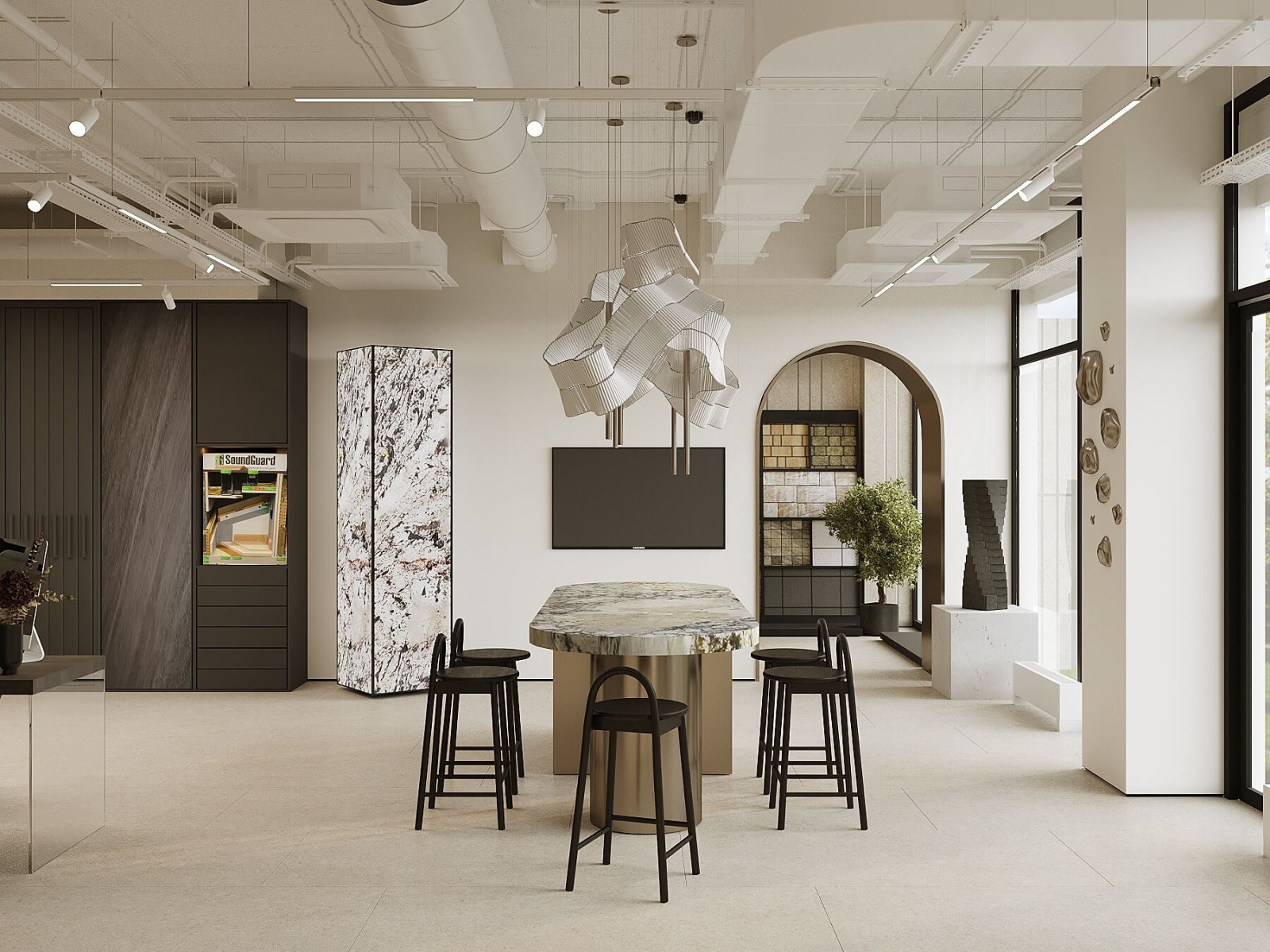 Дизайн офиса для компании Tisar