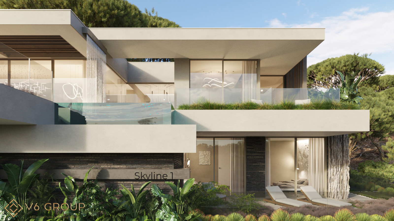 Вилла Skyline в Хостинском районе г.Сочи