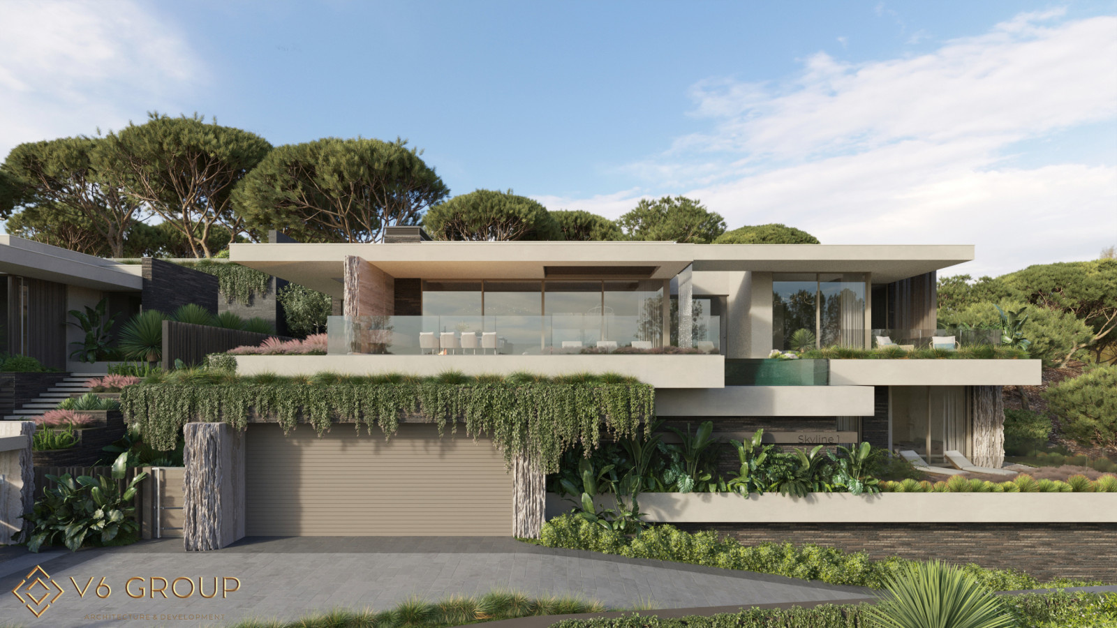 Вилла Skyline в Хостинском районе г.Сочи