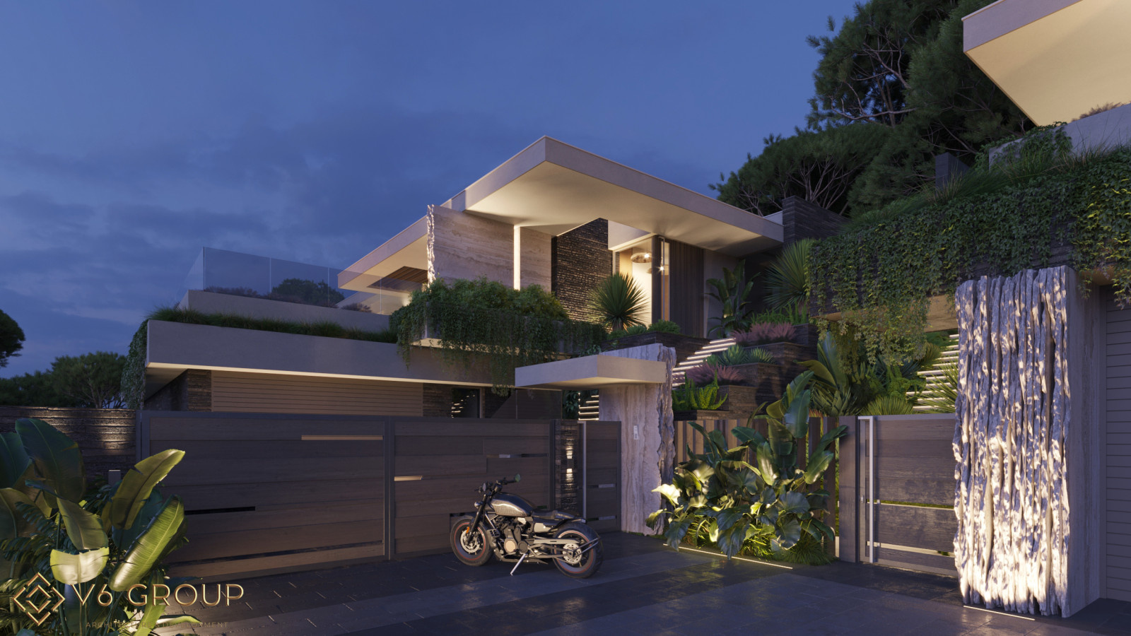 Вилла Skyline в Хостинском районе г.Сочи