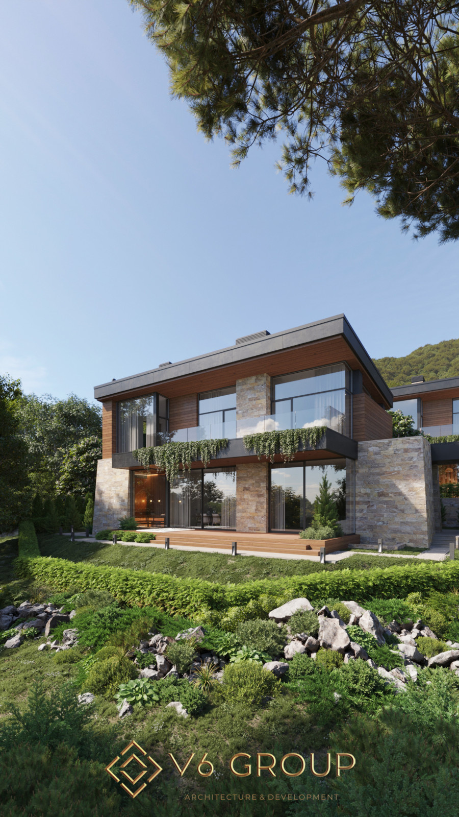 2 типовых виллы на Красной Поляне