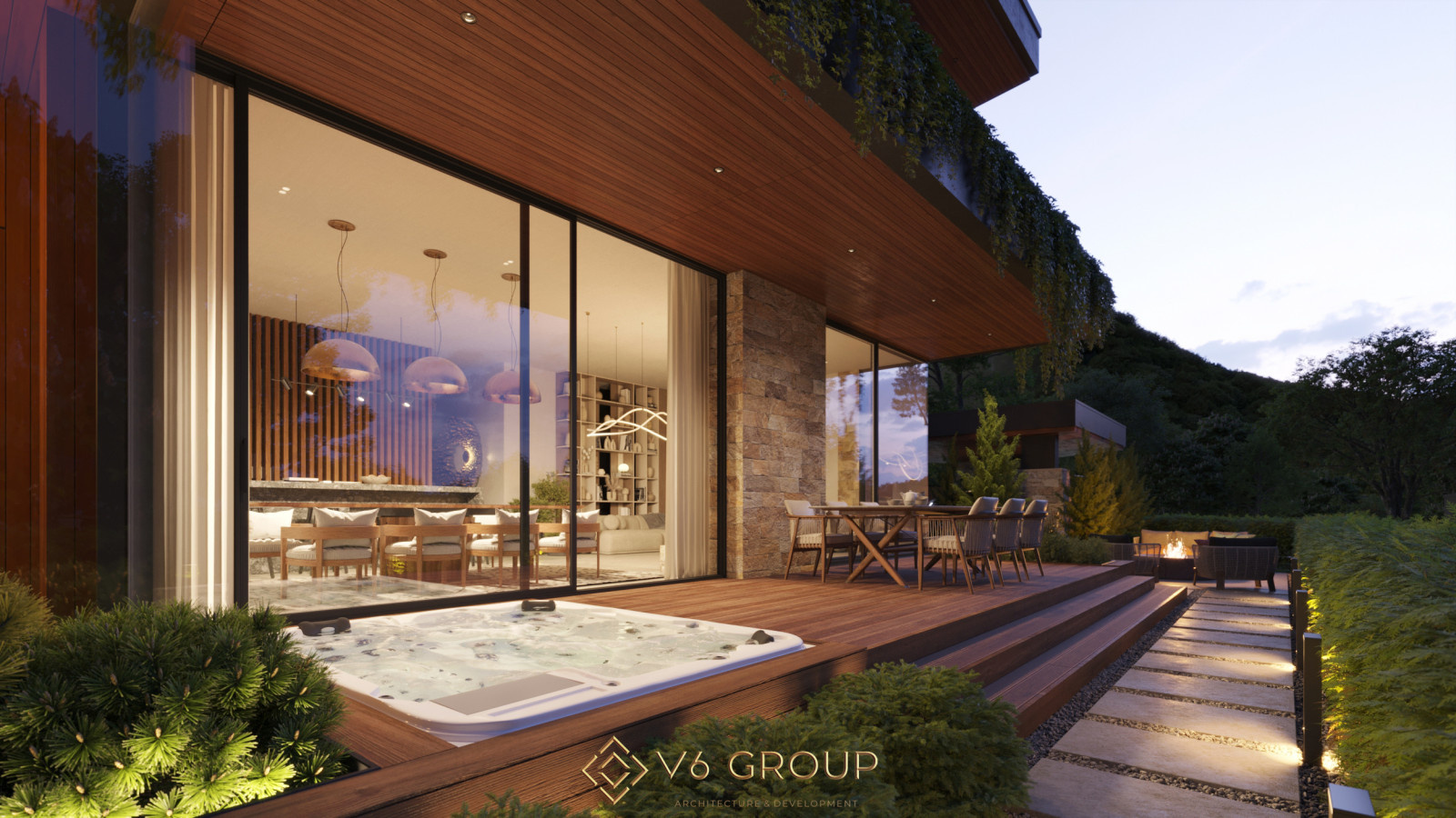 2 типовых виллы на Красной Поляне