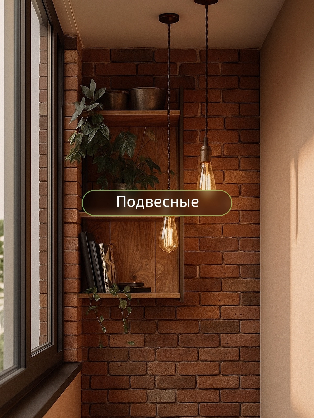 Освещение для балкона