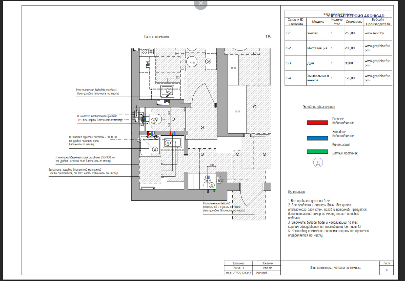 Полный проект двухкомнатной квартиры