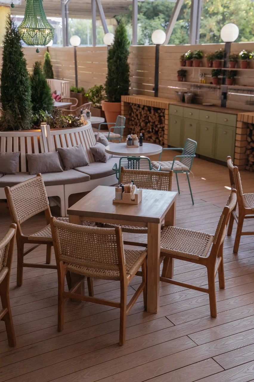 Веранда ресторана Tavola Perffeta