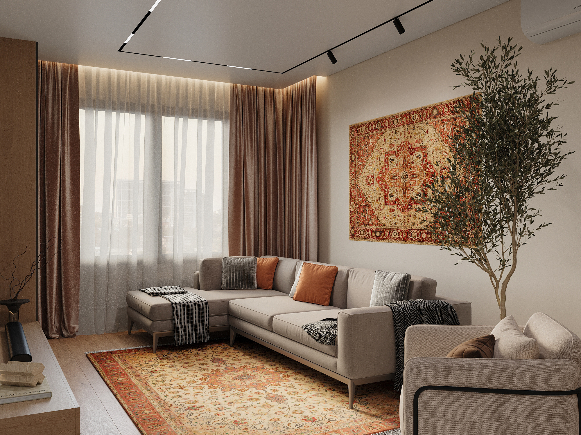 Обложка проекта: Лаконичный интерьер квартиры 84 м² для двоих в Москве