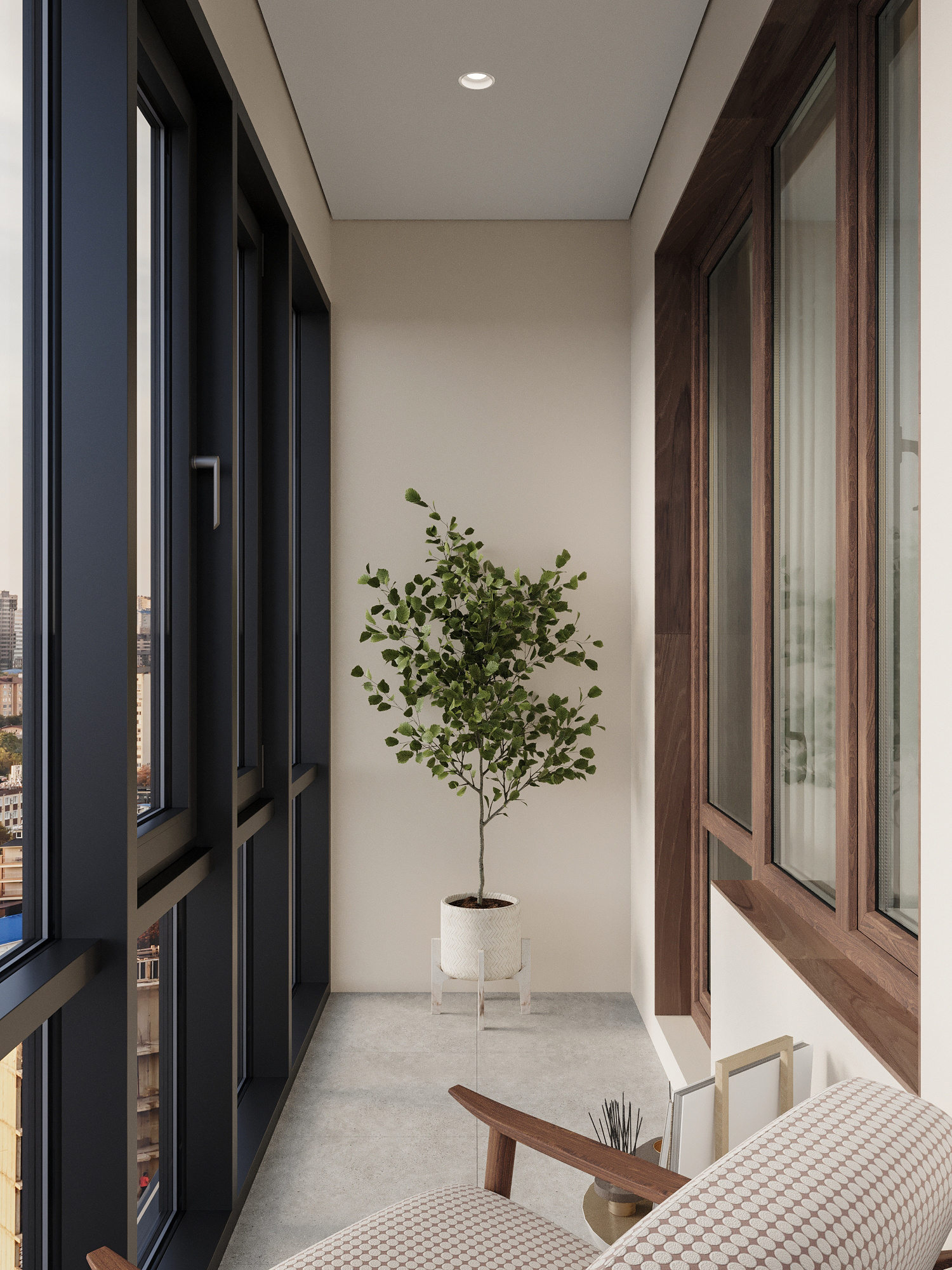 Лаконичный интерьер квартиры 84 м² для двоих в Москве