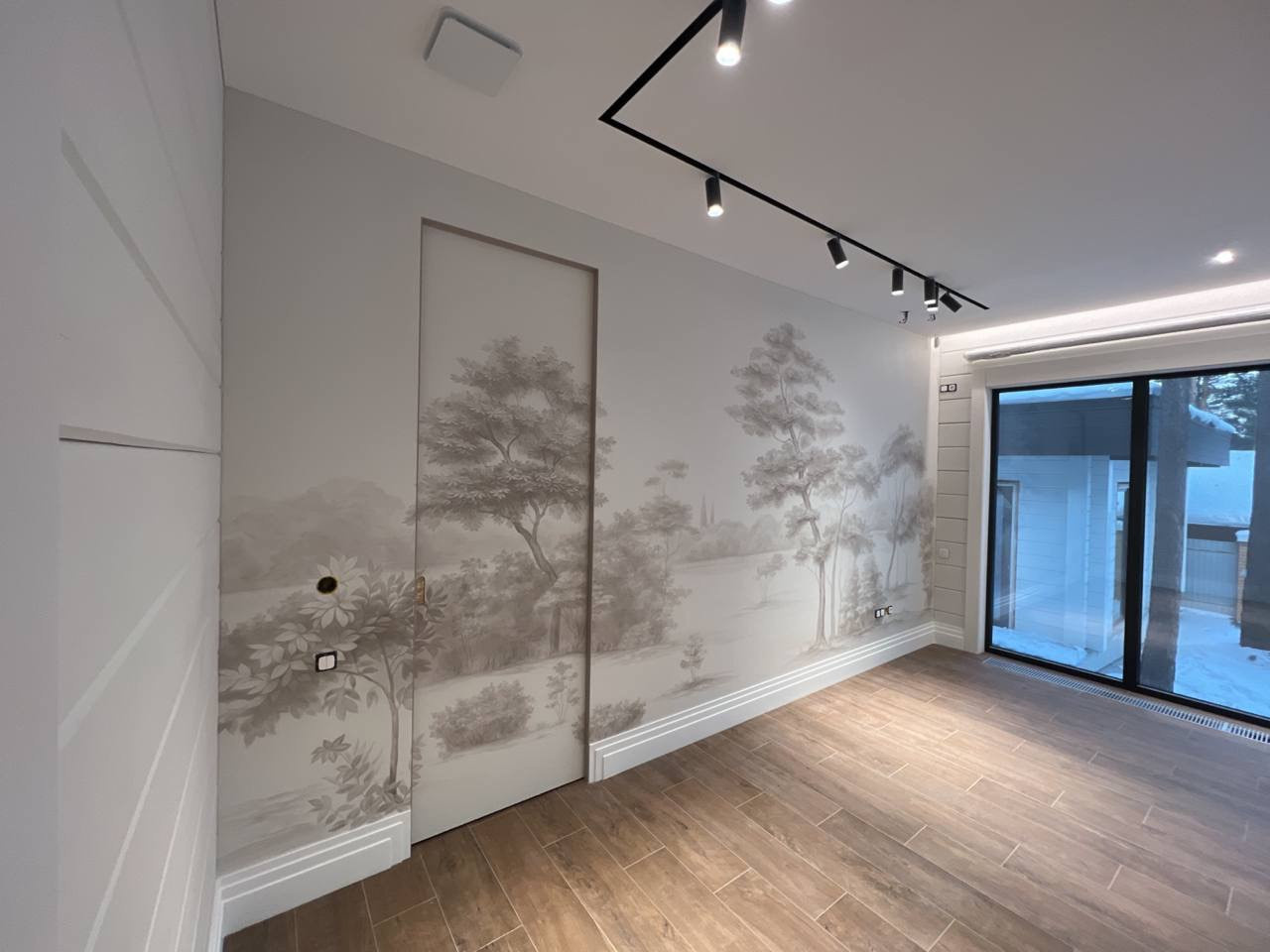 Одноэтажный дом из клееного бруса, 345 м2