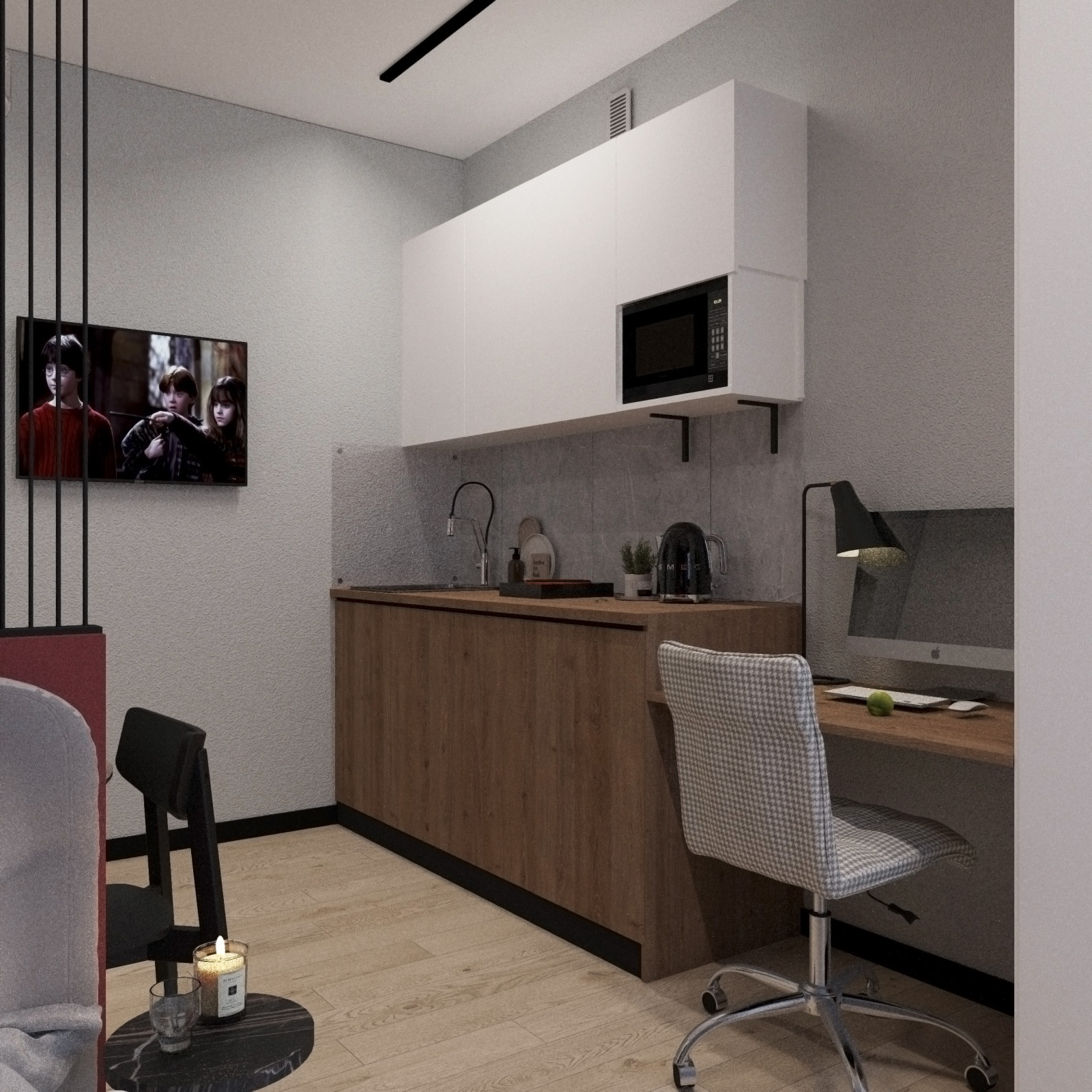 Мини-студии в Сочи, разные варианты.