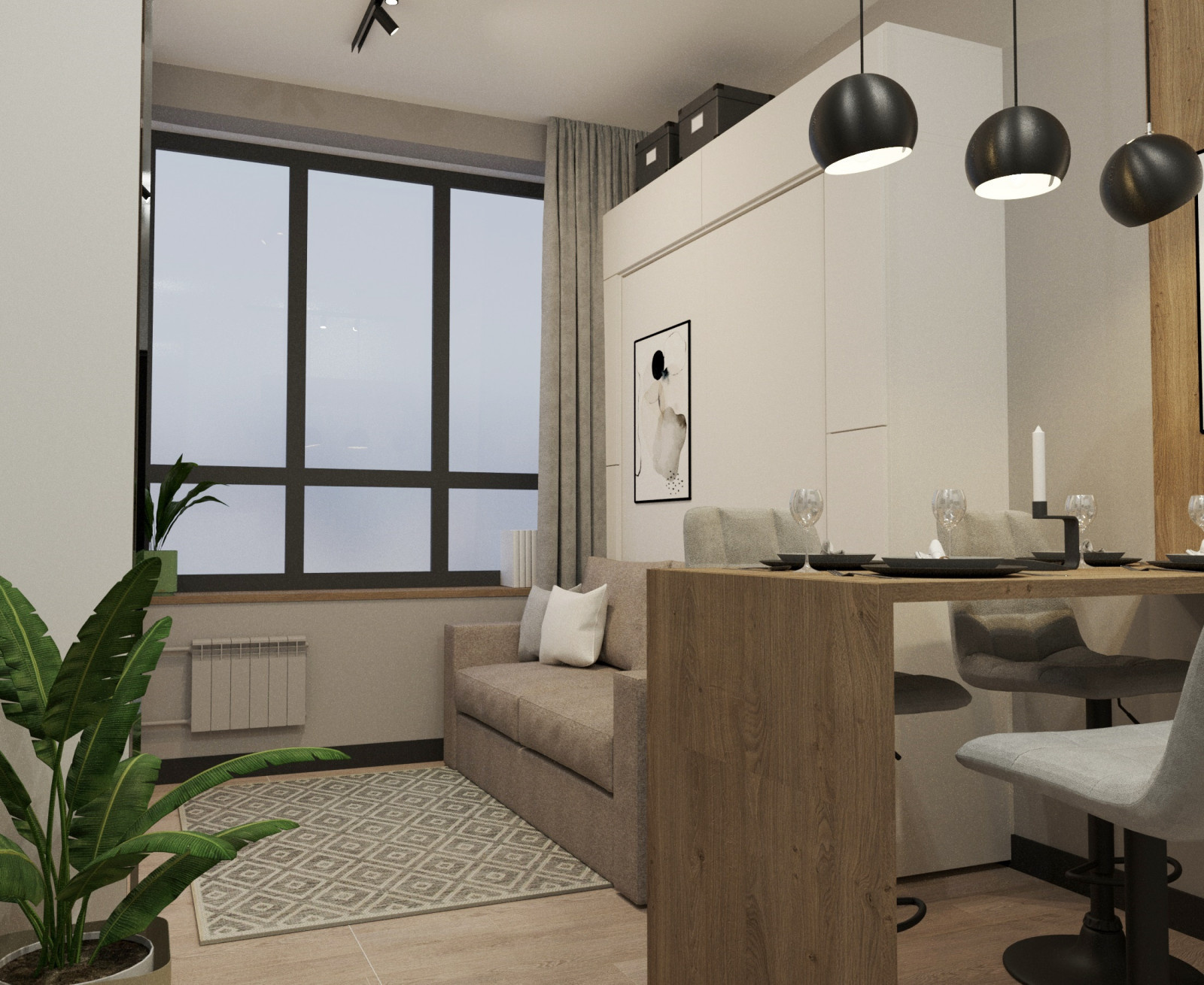 Мини-студии в Сочи, разные варианты.