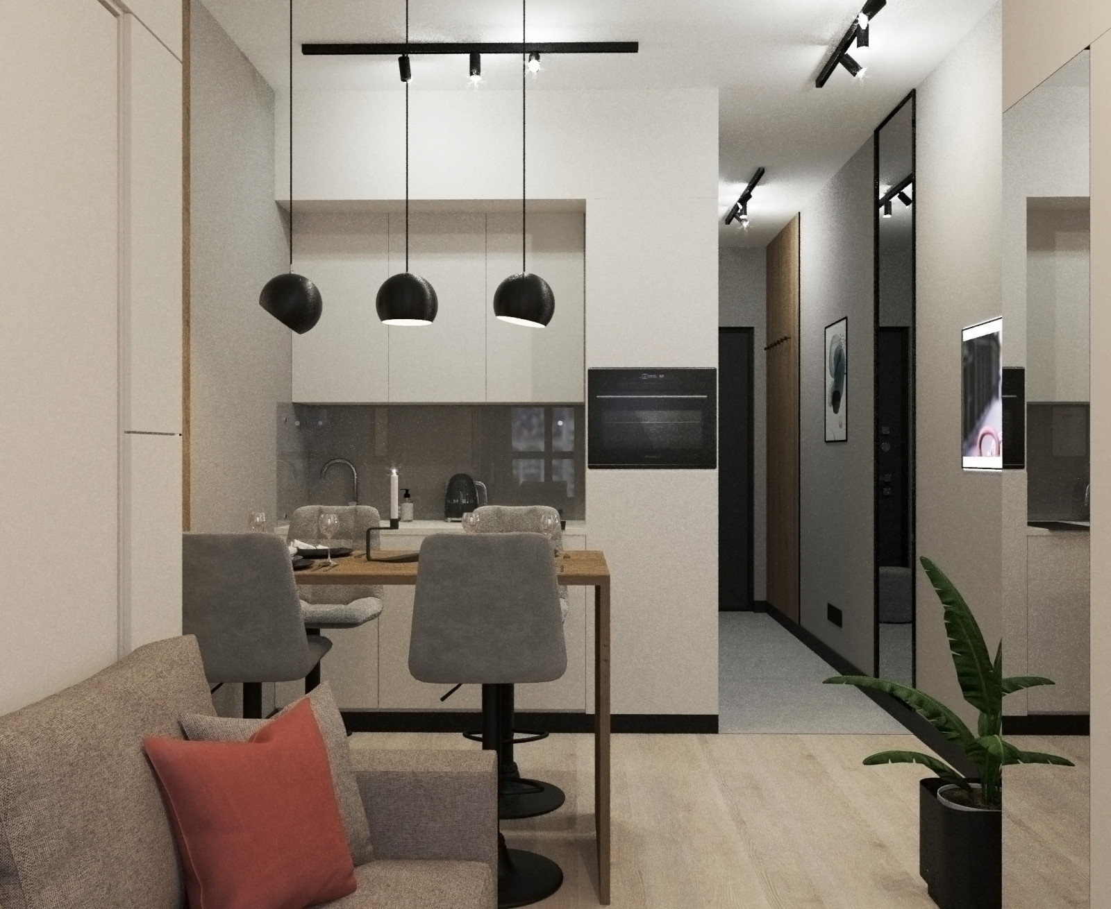 Мини-студии в Сочи, разные варианты.