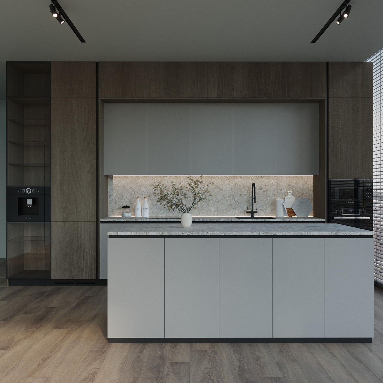 Modern Minimalist Living Space