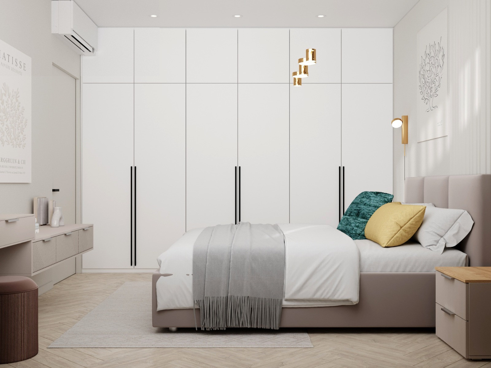 Спальня в ЖК Нахабино