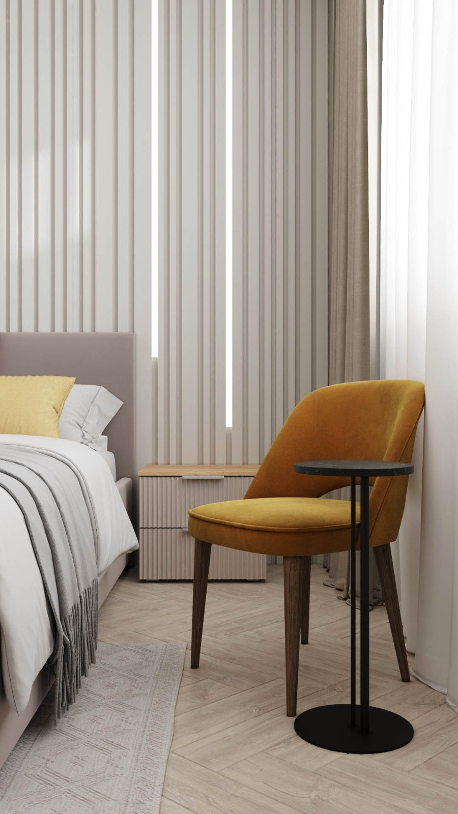 Спальня в ЖК Нахабино