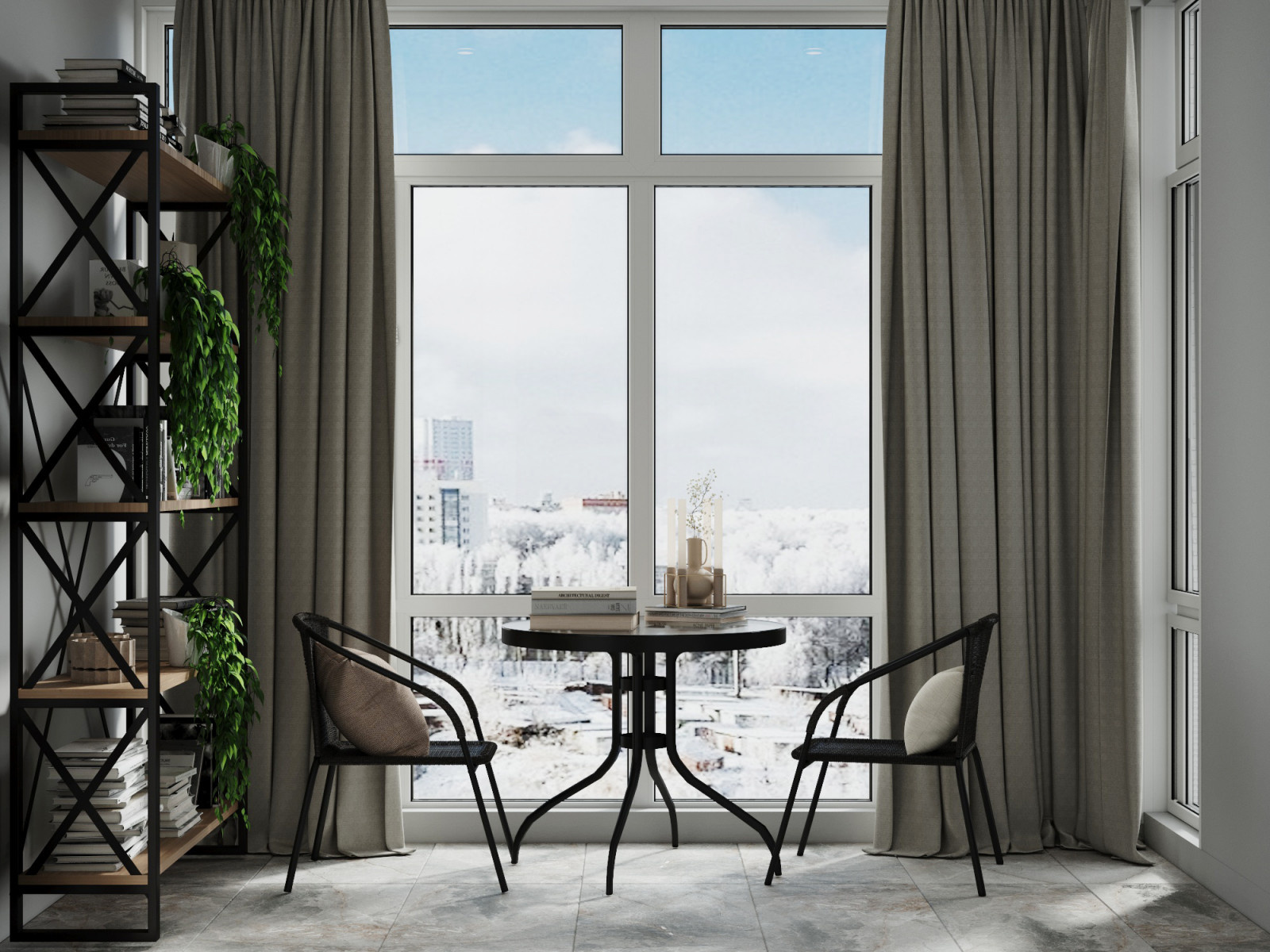 Обложка проекта: Лоджия ЖК Форест