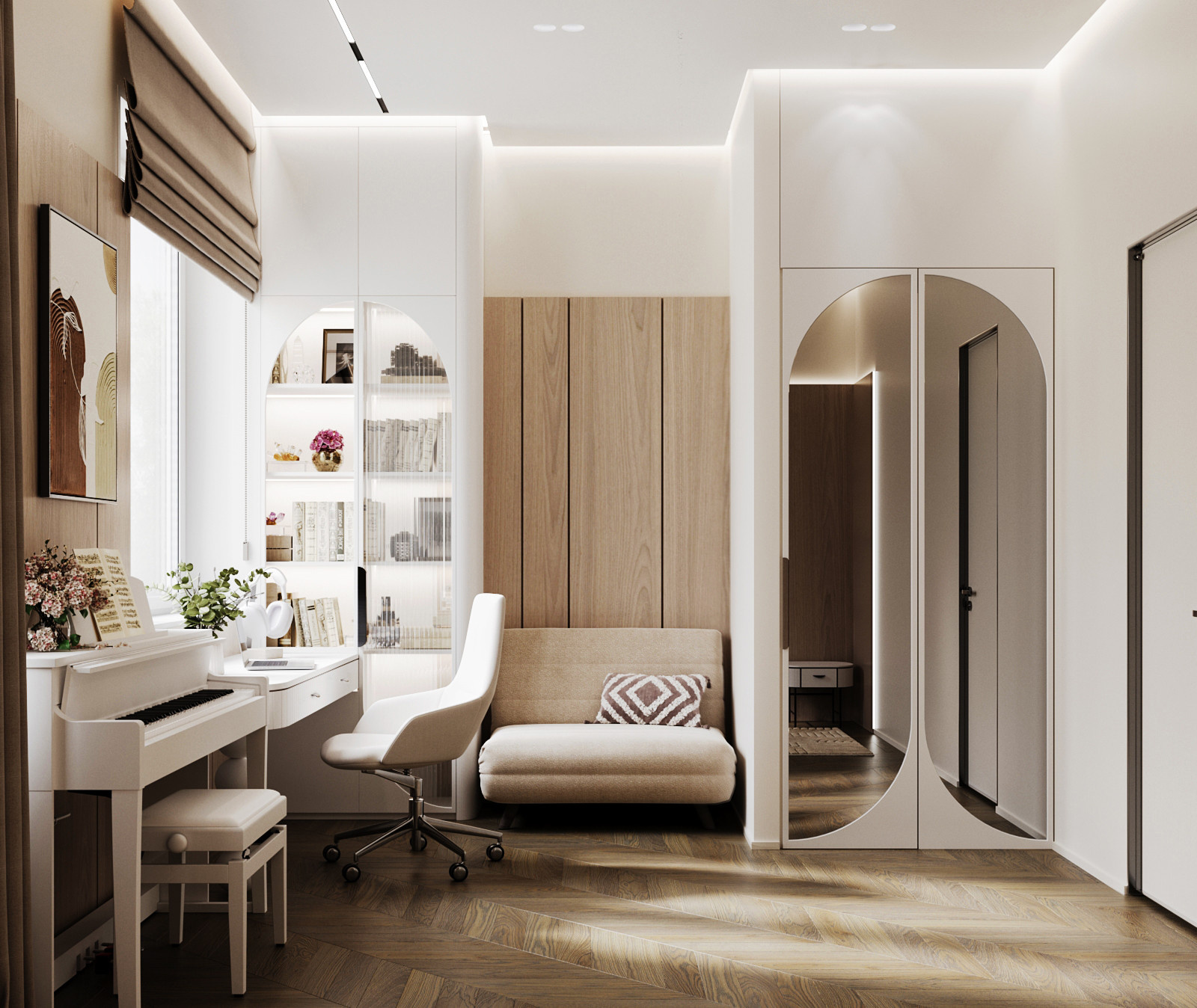 Комната для девушки подростка