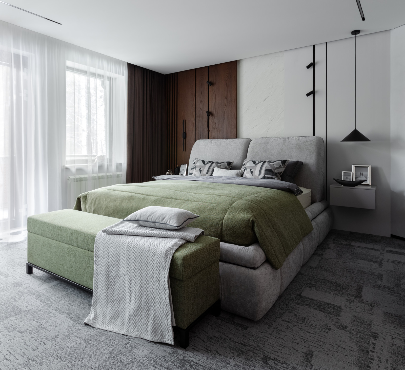 Мужская мастер-спальня