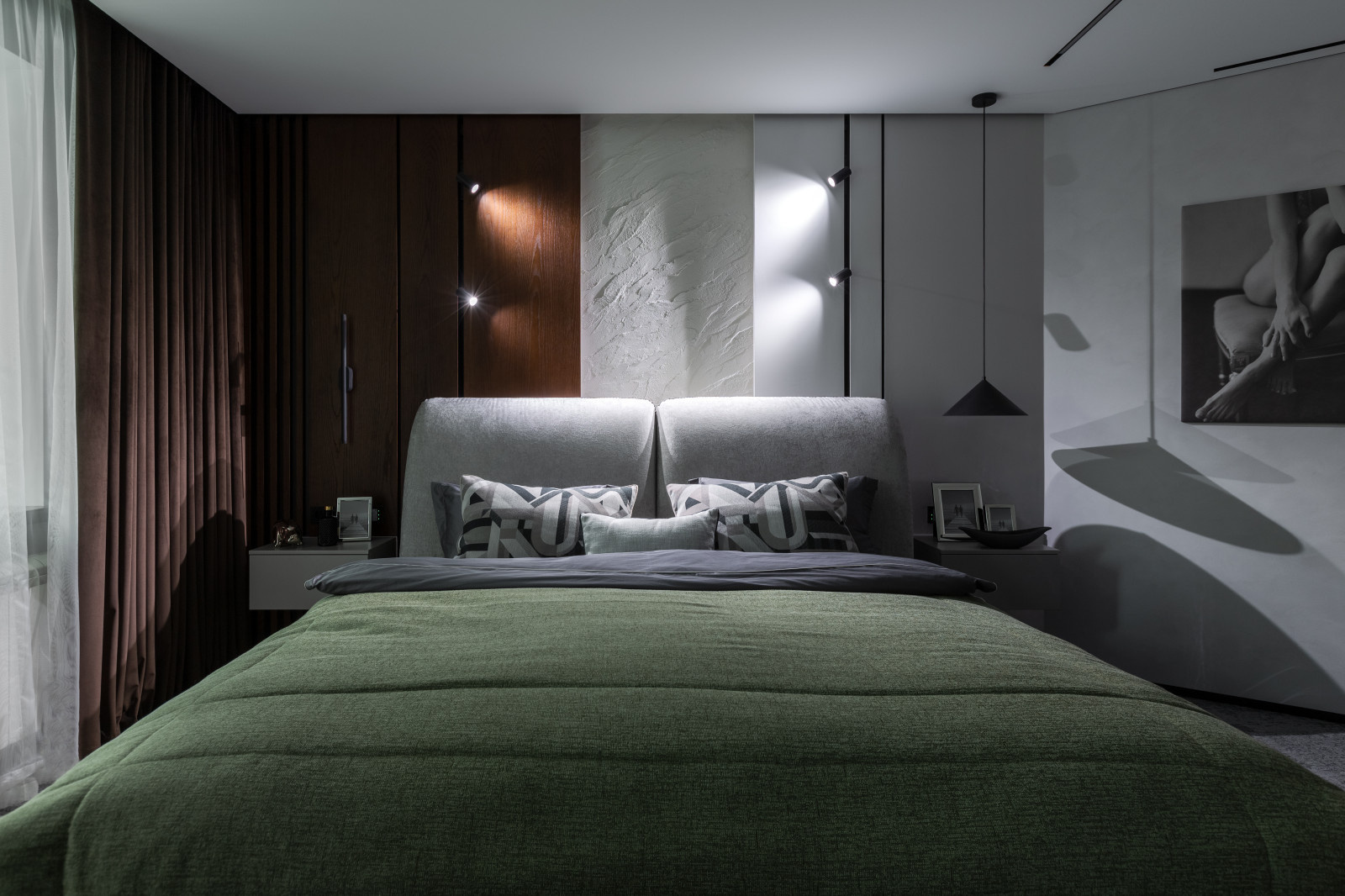 Мужская мастер-спальня