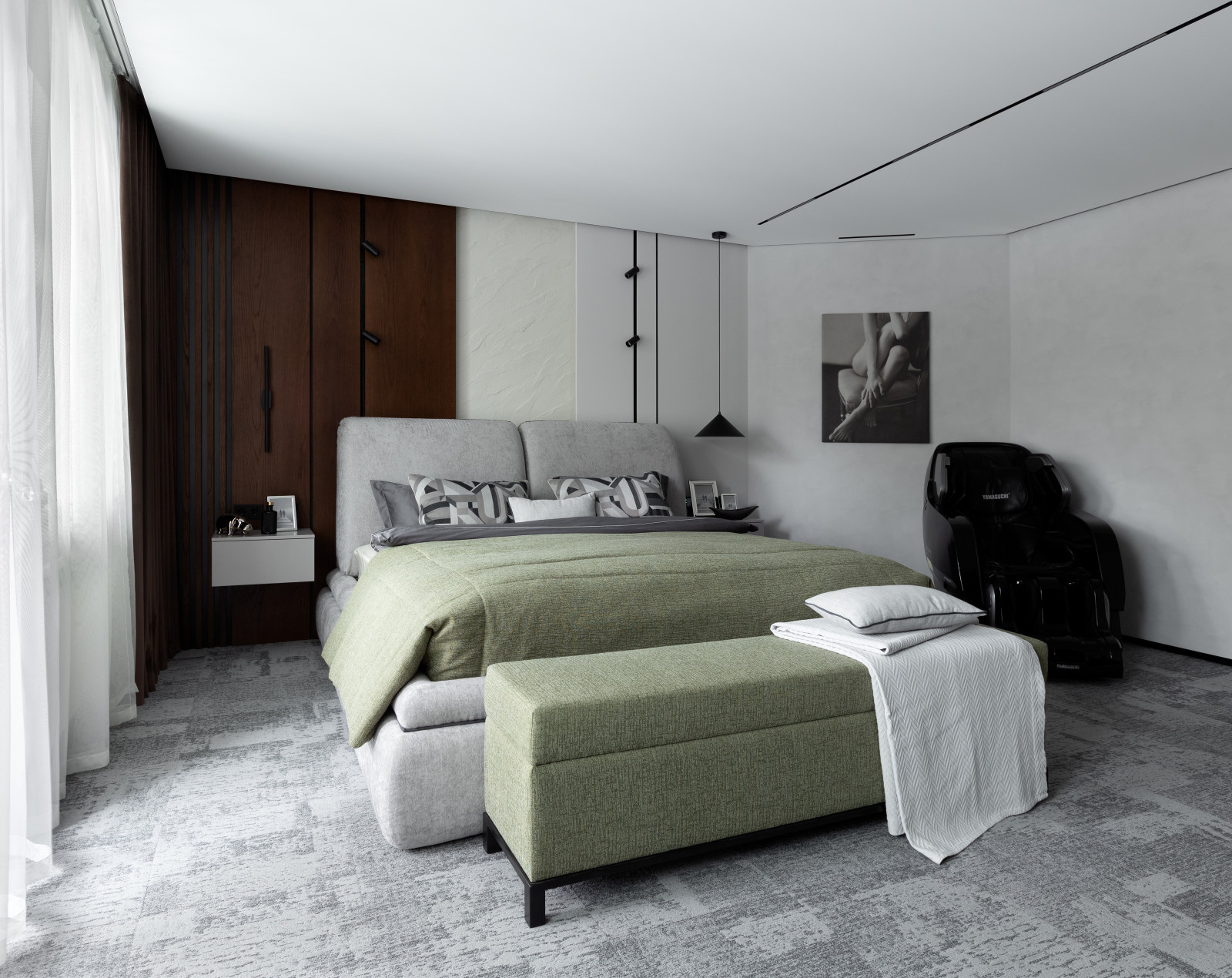Мужская мастер-спальня
