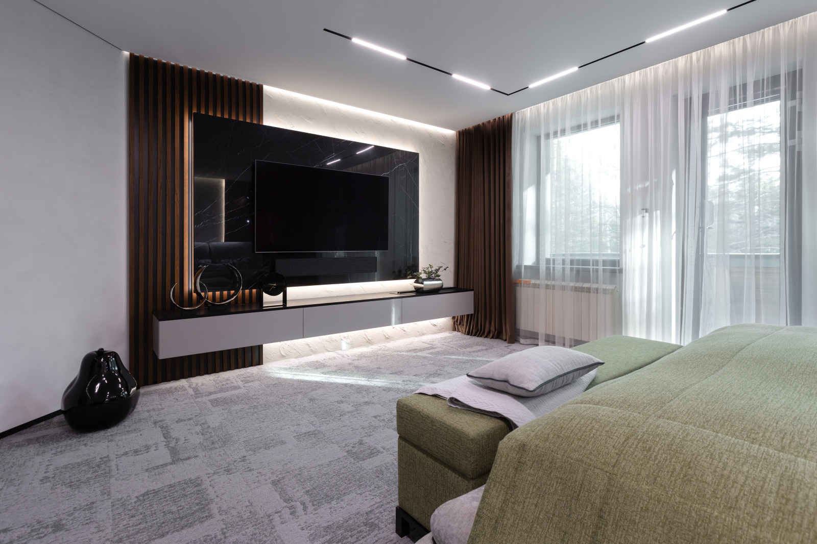 Мужская мастер-спальня