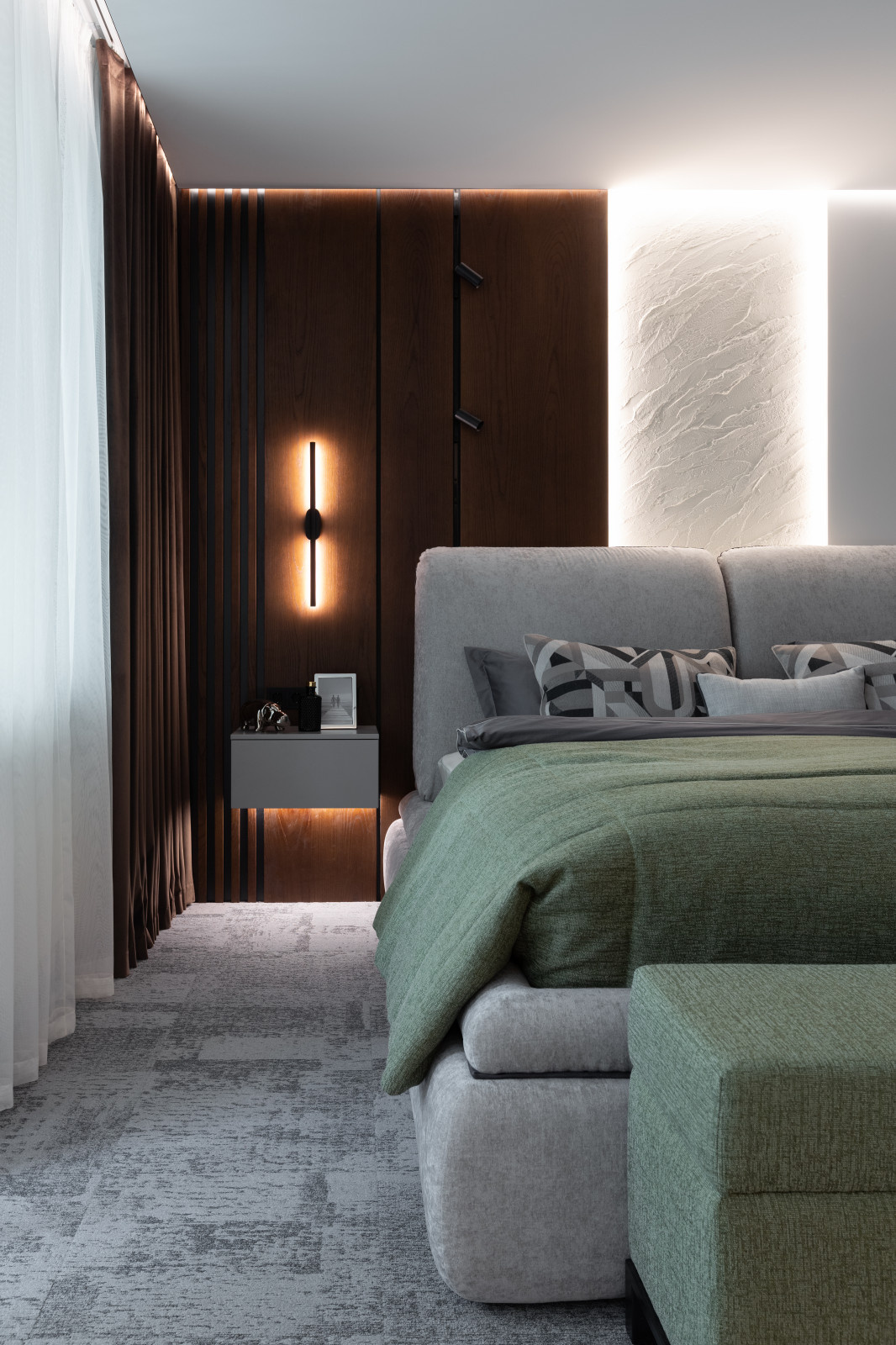 Мужская мастер-спальня