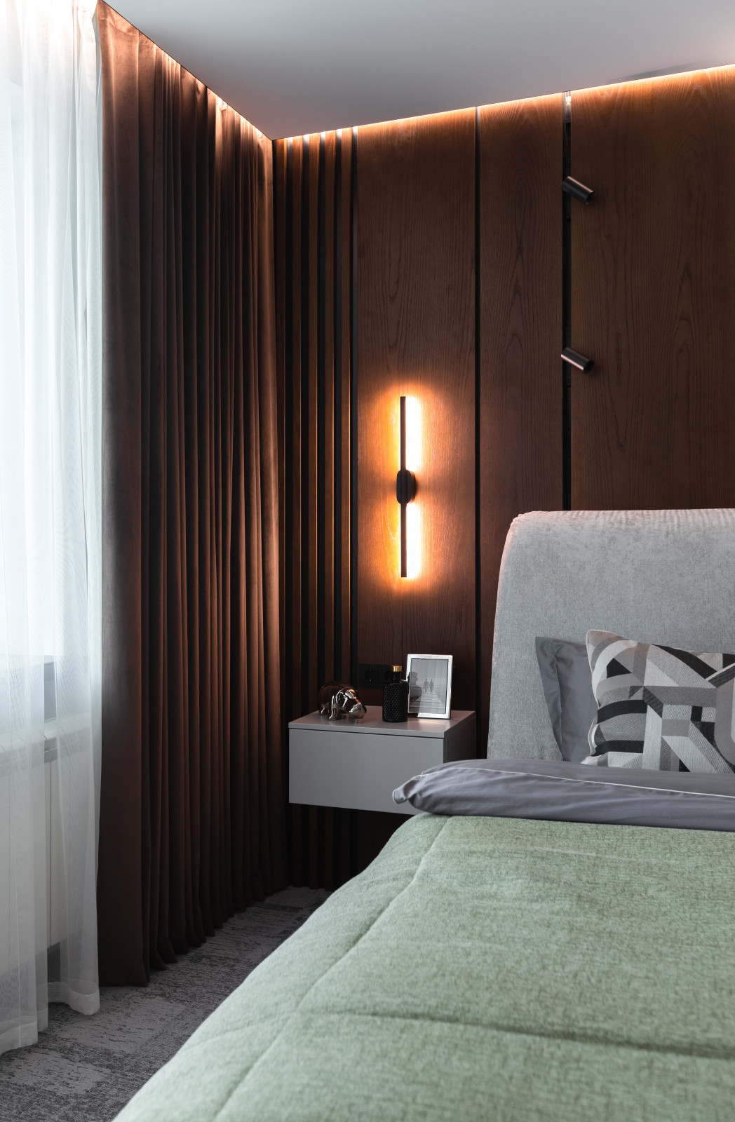 Мужская мастер-спальня