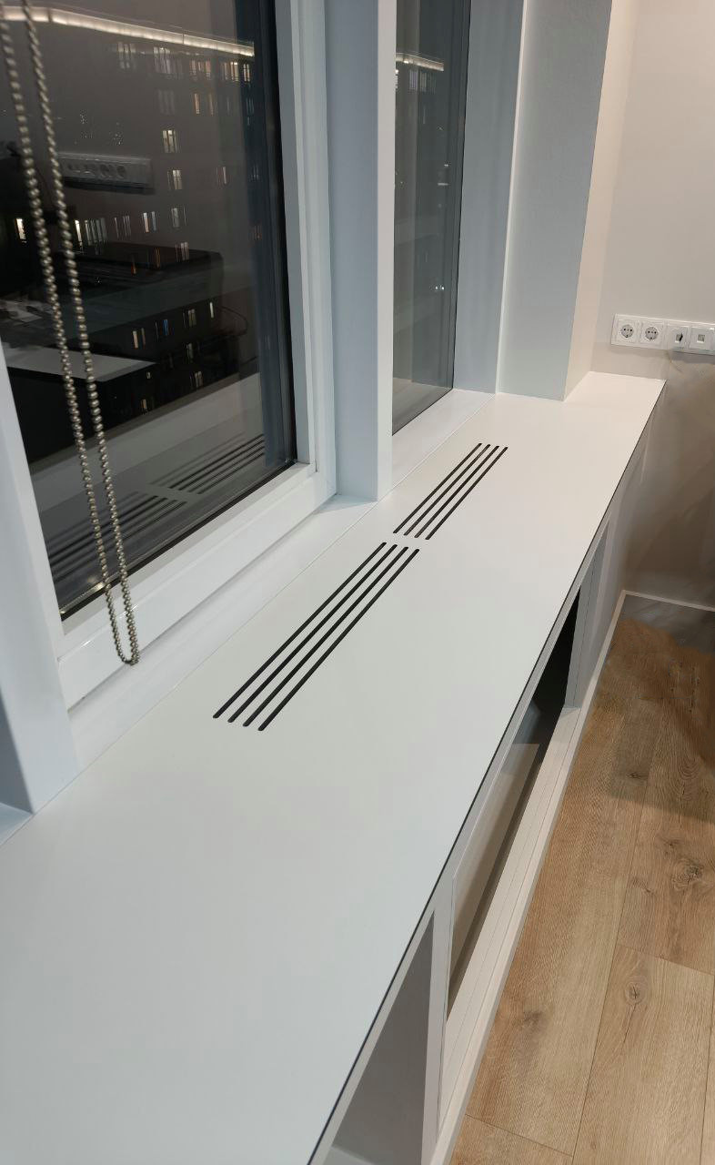 Обложка проекта: Подоконник из компакт-пластика