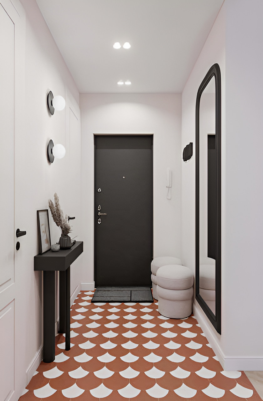 Обложка проекта: Колоритный дизайн прихожей