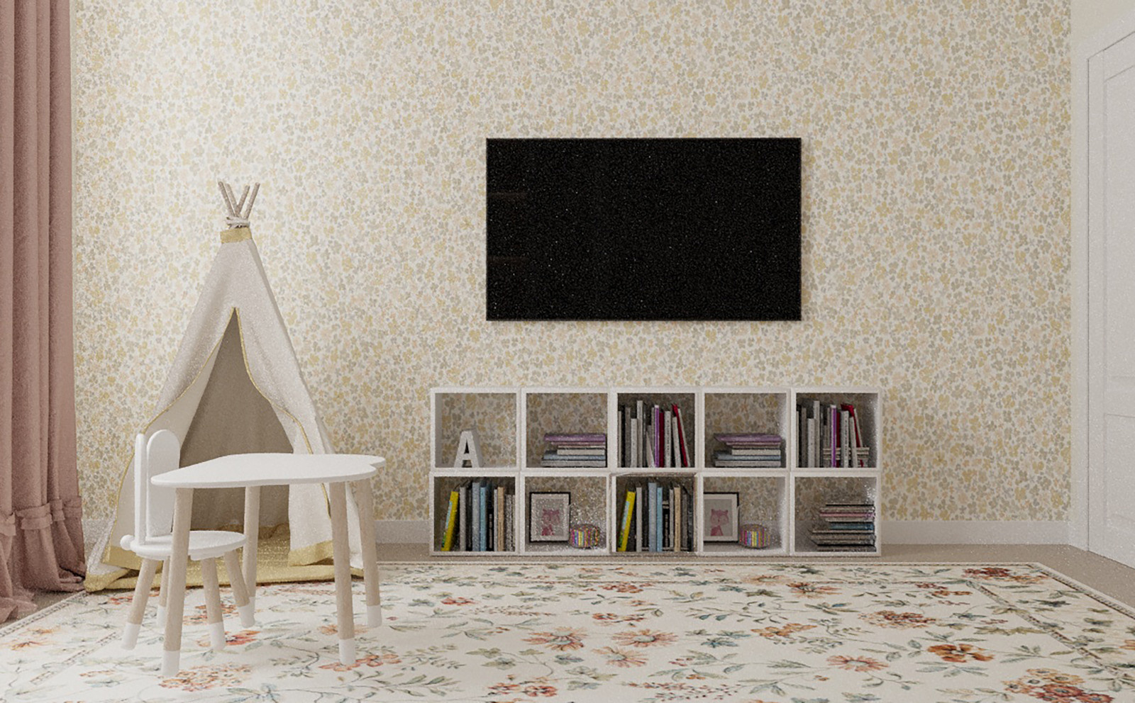 ТВ в детской комнате