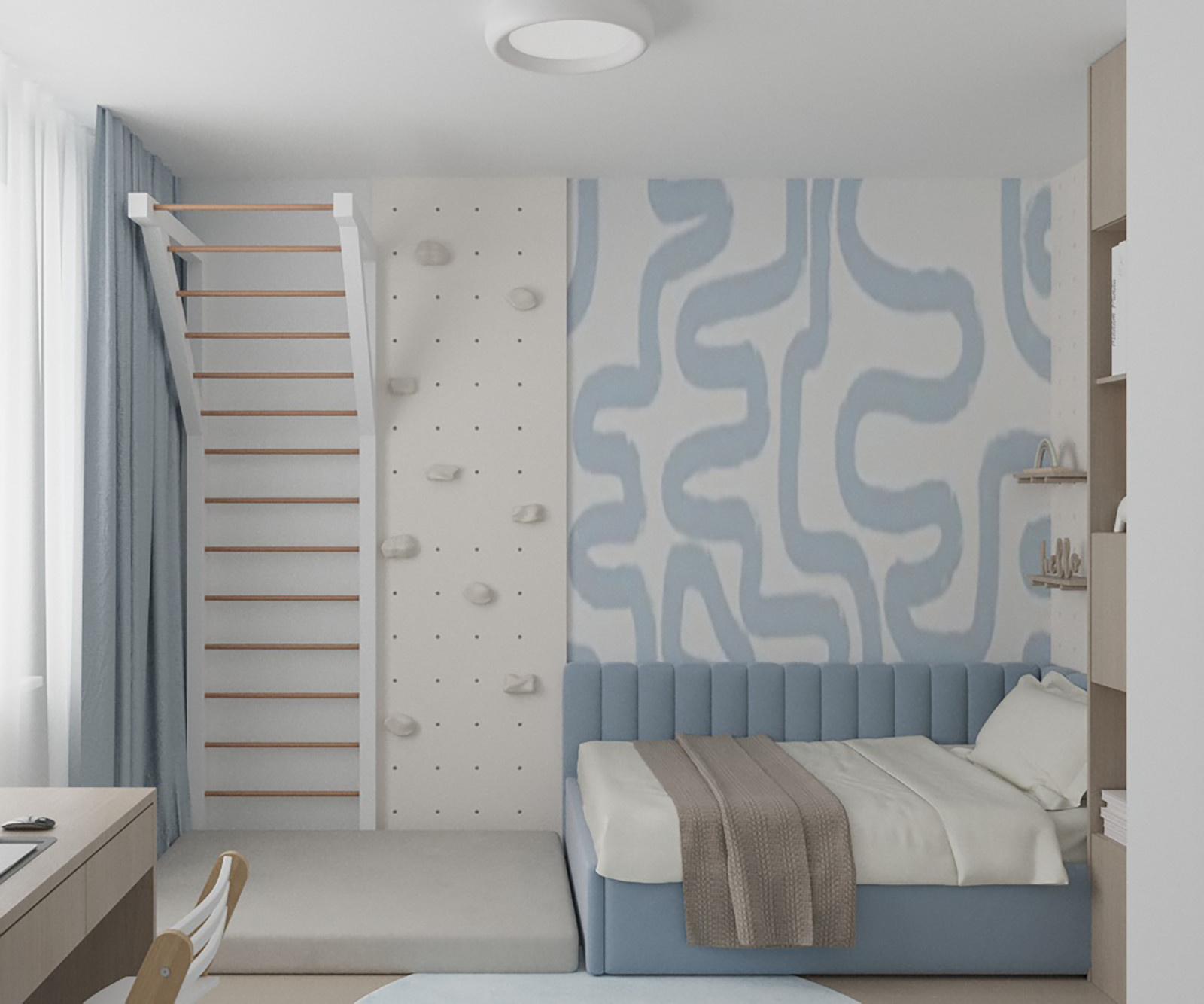 Спортивный уголок в детской