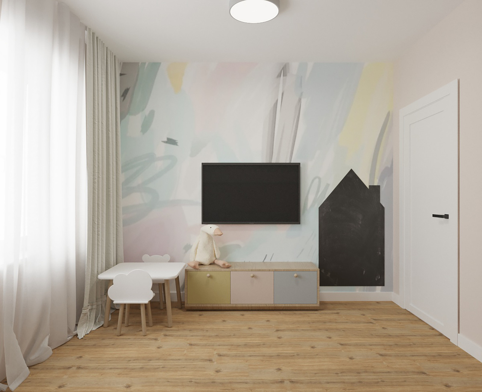 Зона ТВ в детской