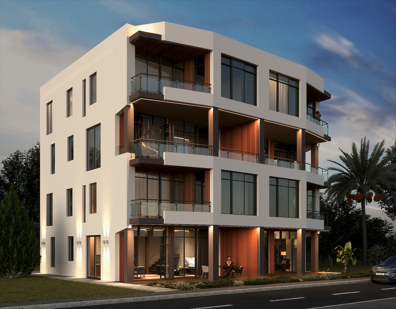 Обложка проекта: Многоквартирный дом. Таунхаус. Грузия, Аджария.