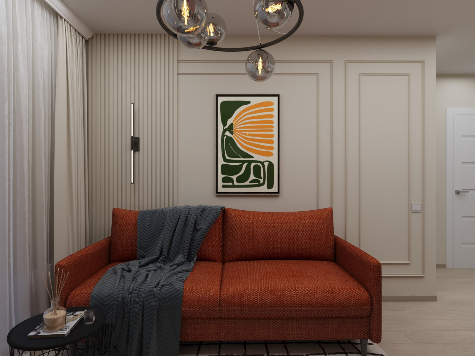 Дизайн проект с ремонтом от застройщика