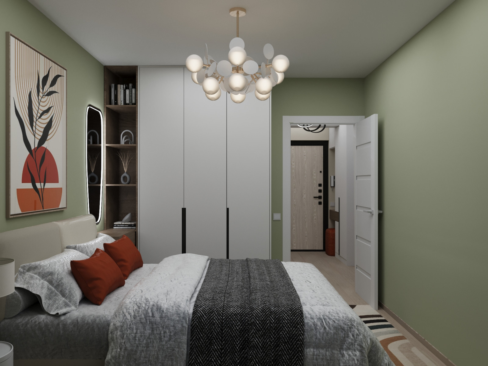 Дизайн проект с ремонтом от застройщика