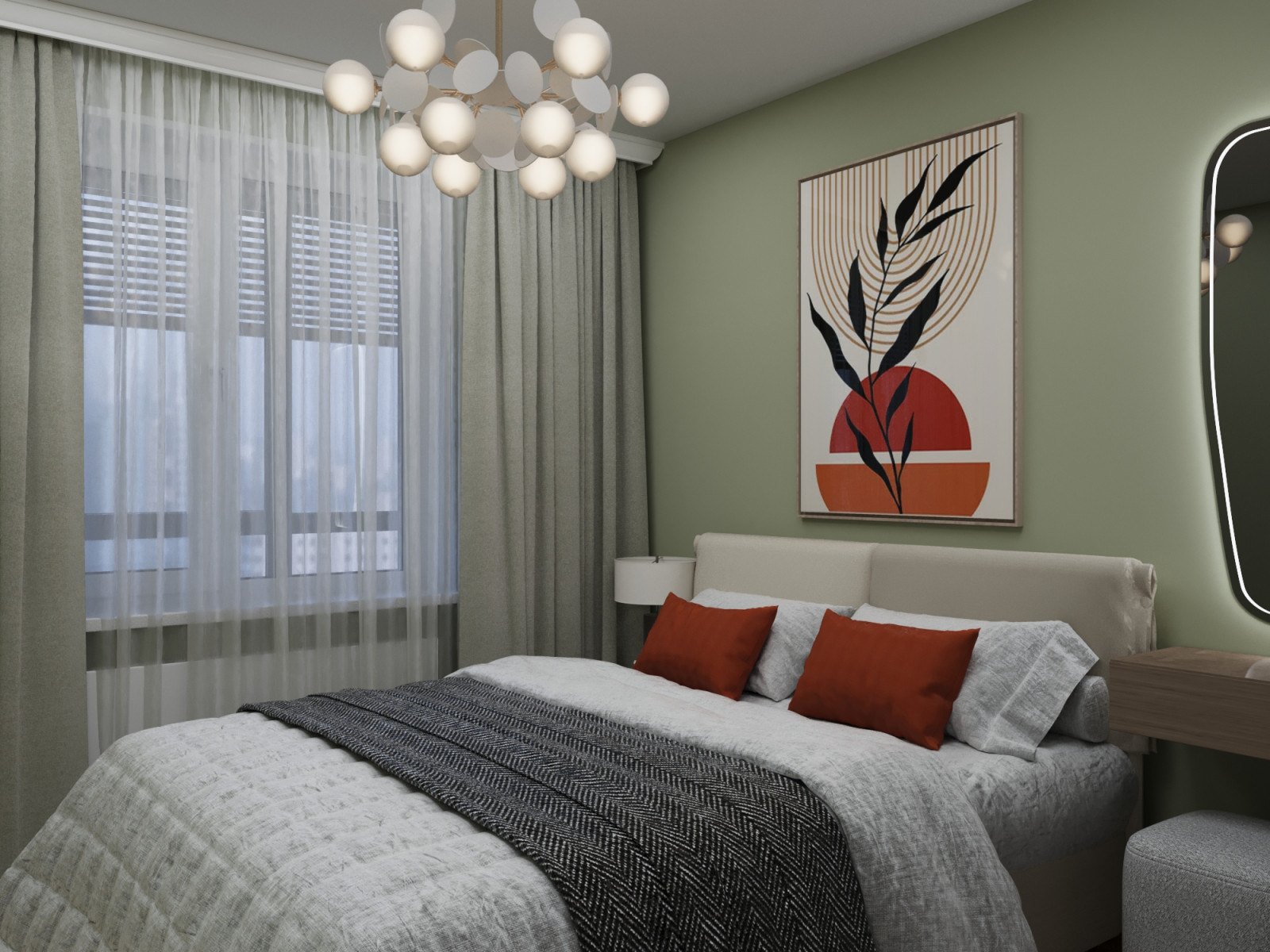 Дизайн проект с ремонтом от застройщика