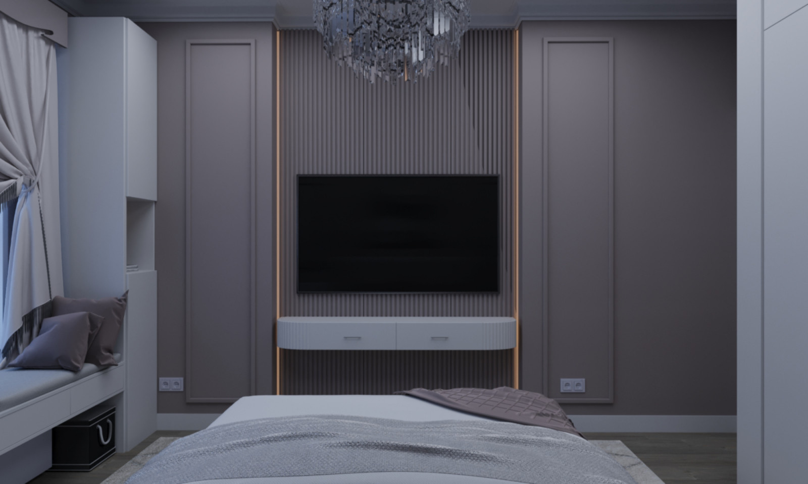 Мини дизайн-проект комнаты подростка и прихожей