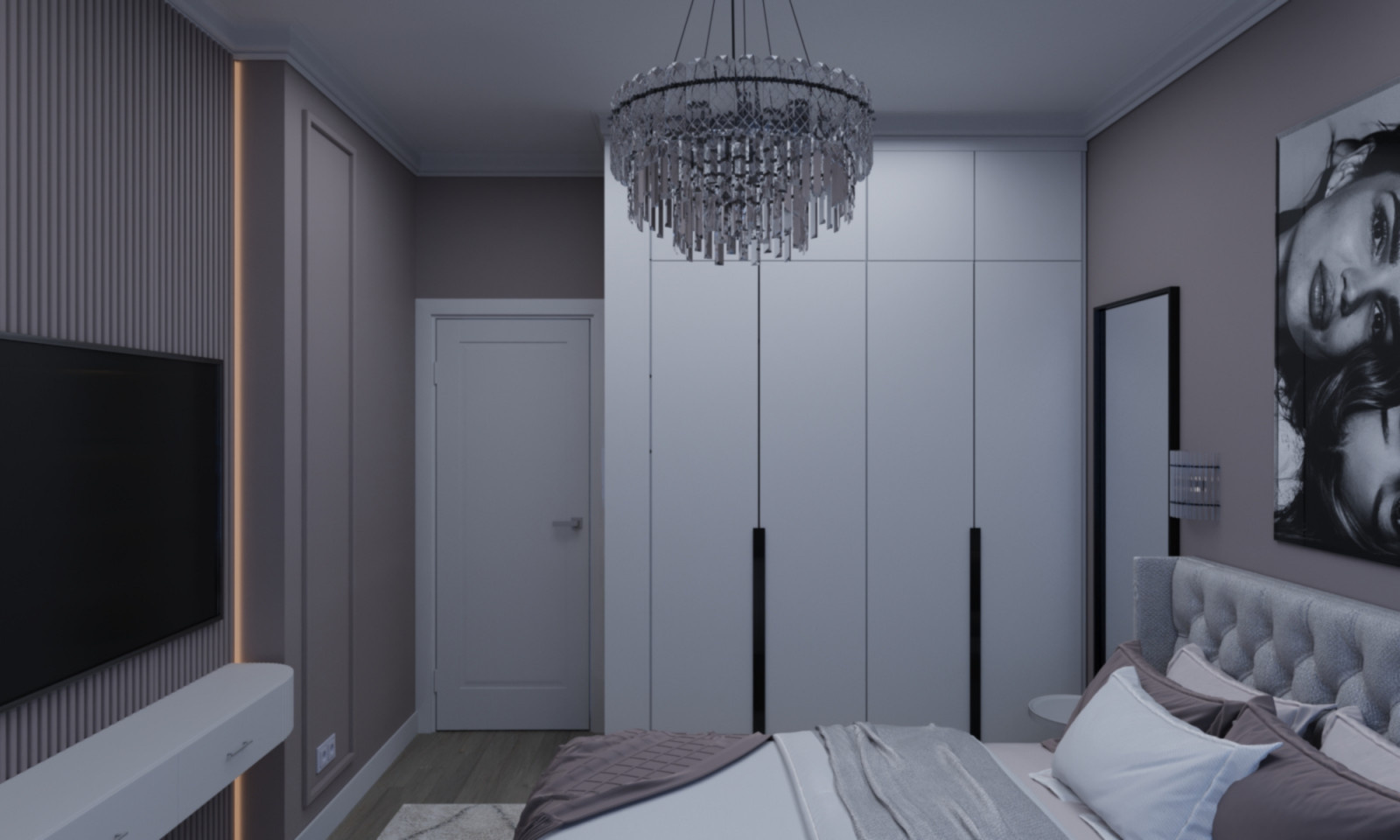 Мини дизайн-проект комнаты подростка и прихожей