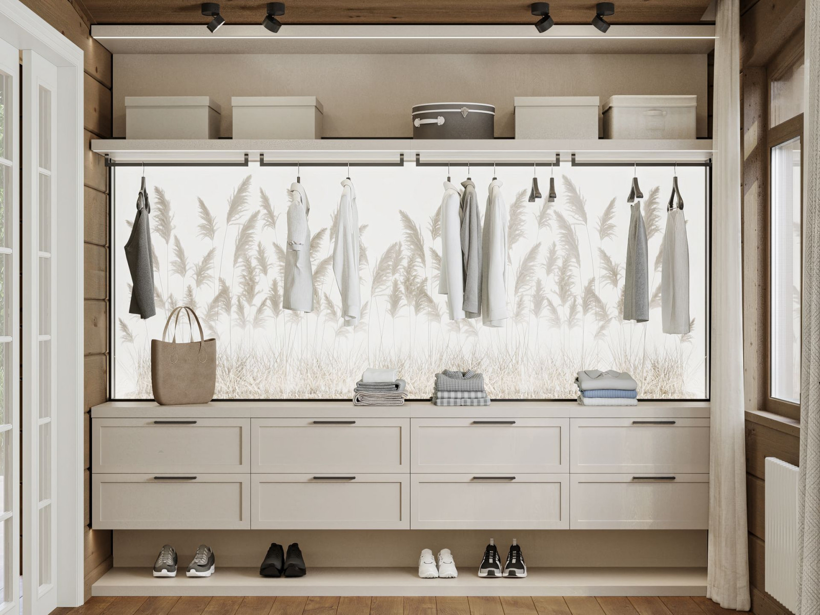 Дом в горах — современный интерьер с панорамным видом