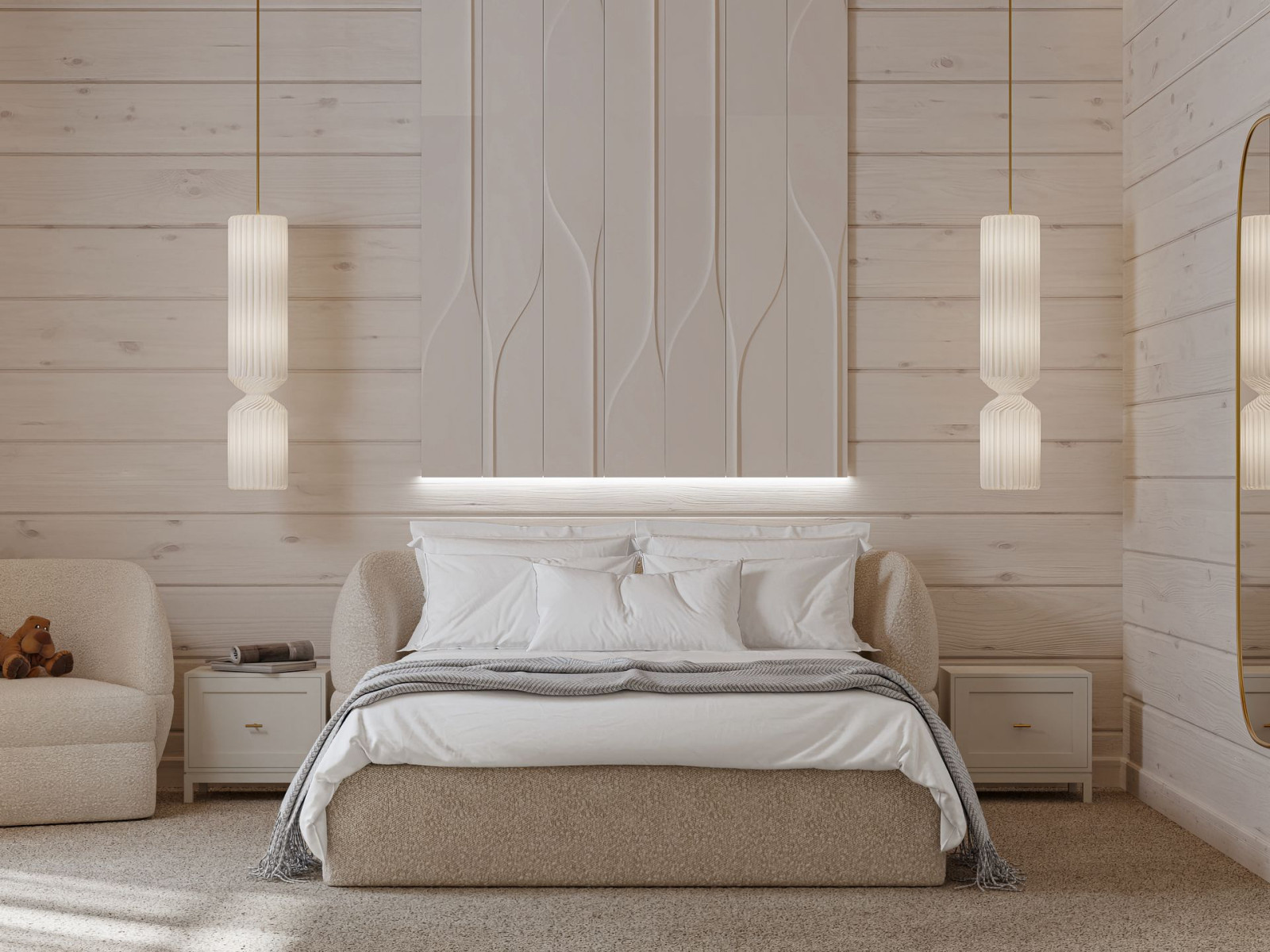 Дом в горах — современный интерьер с панорамным видом