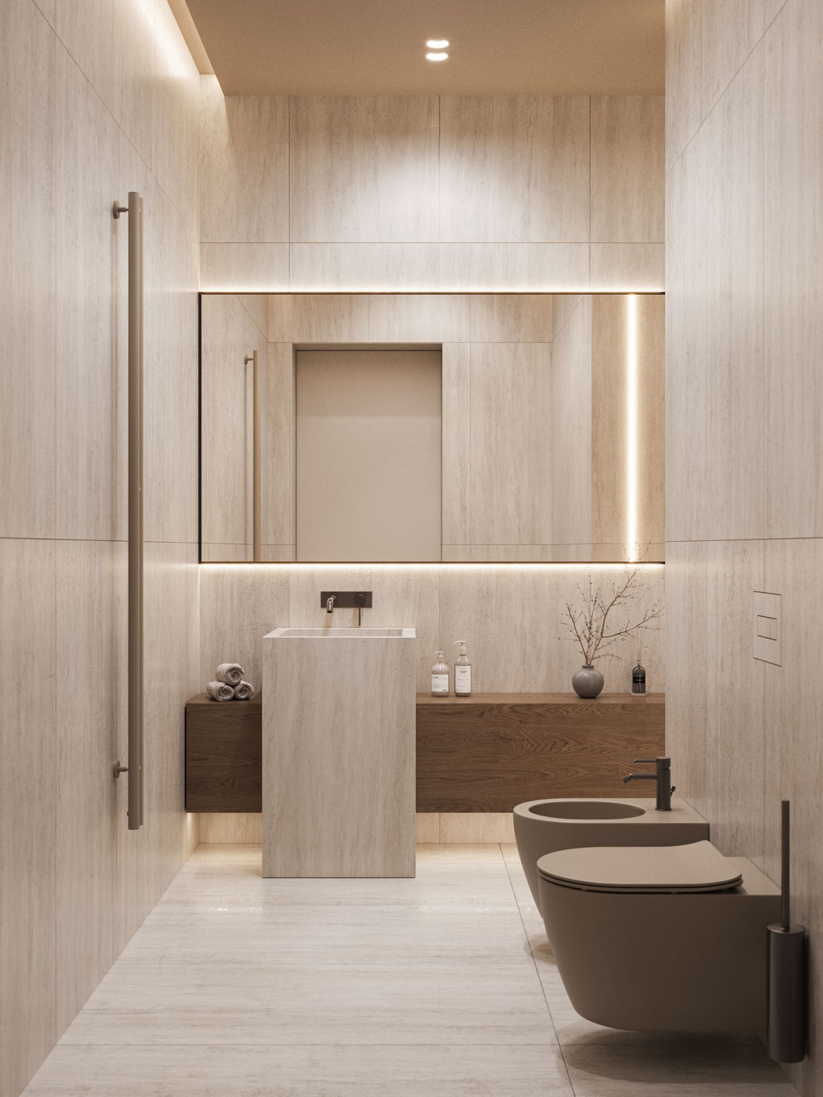 Дом в горах — современный интерьер с панорамным видом