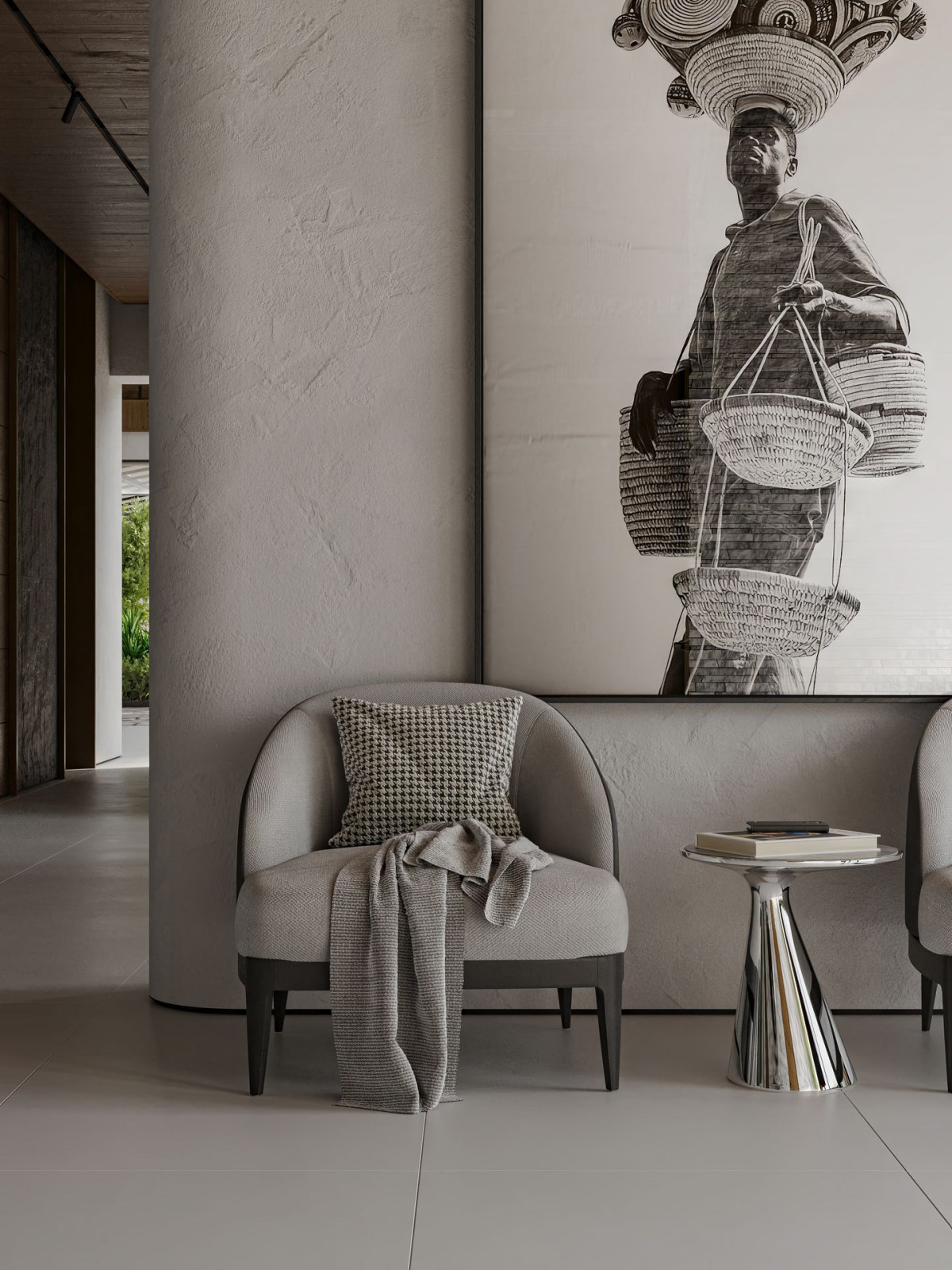 Дом в горах — современный интерьер с панорамным видом