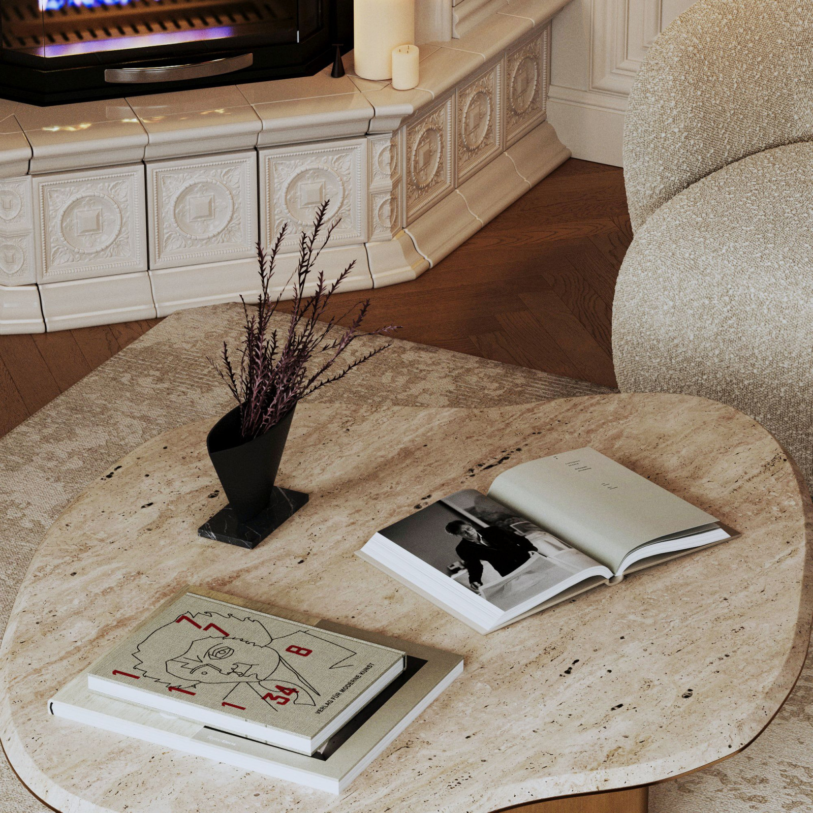 Двух этажный дом в центре города. 1Этаж