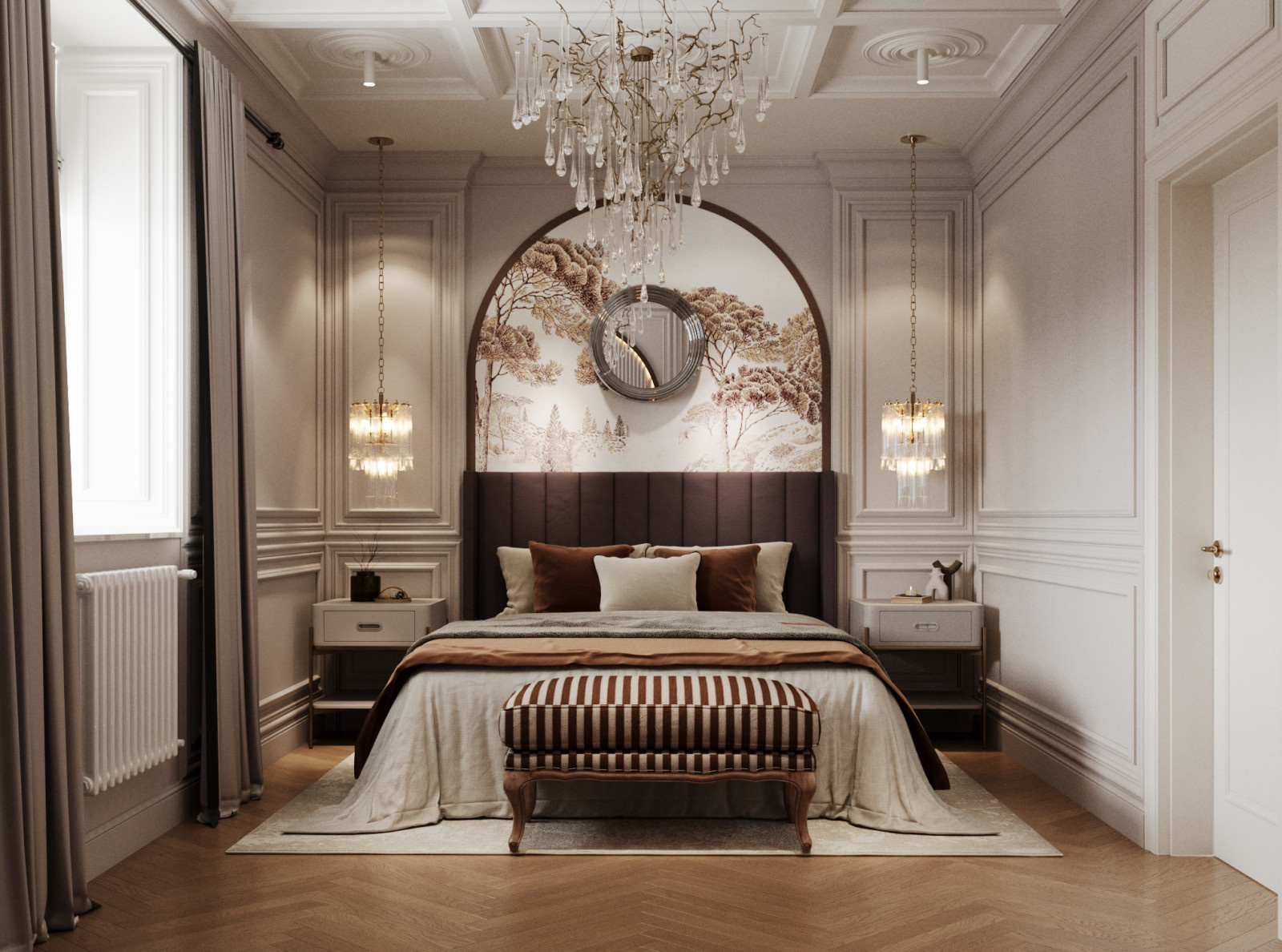 Двух этажный дом в центре города. 1Этаж