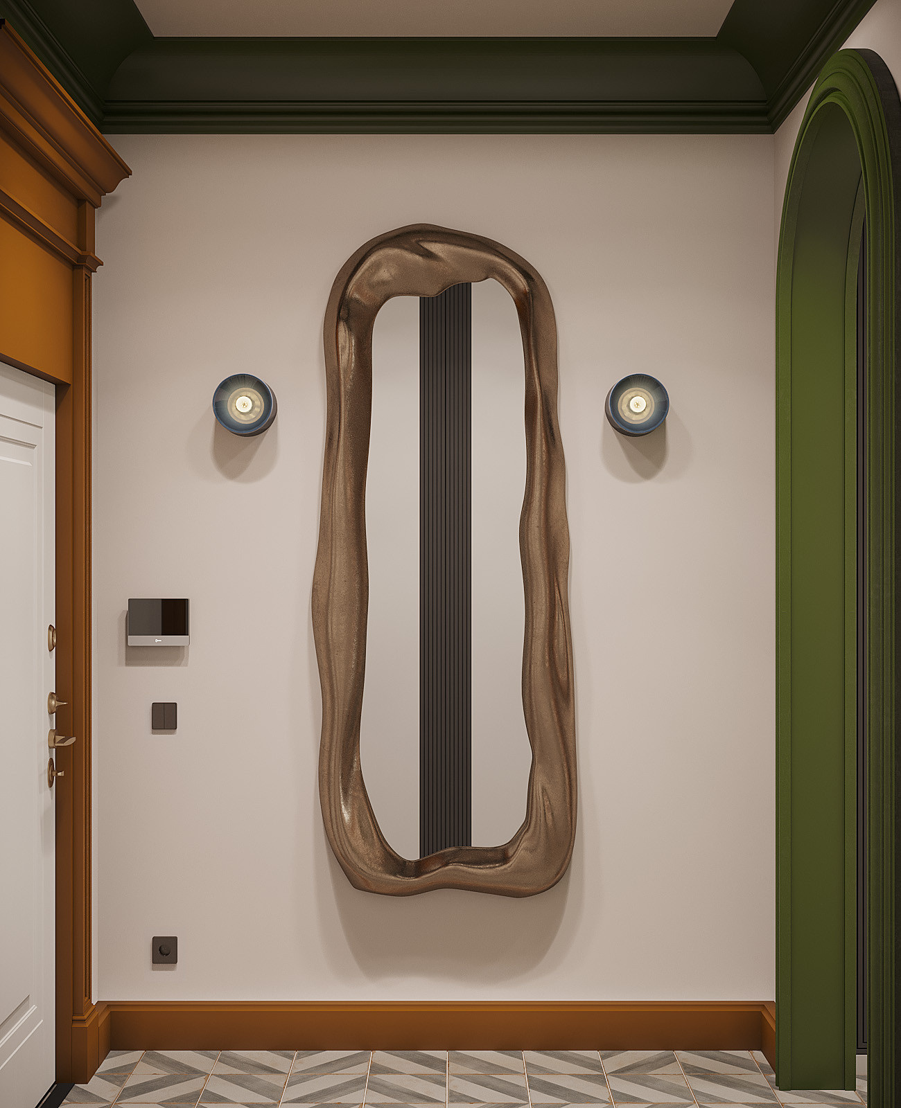 Обложка проекта: Диалог оттенков. Пространство без шаблонов