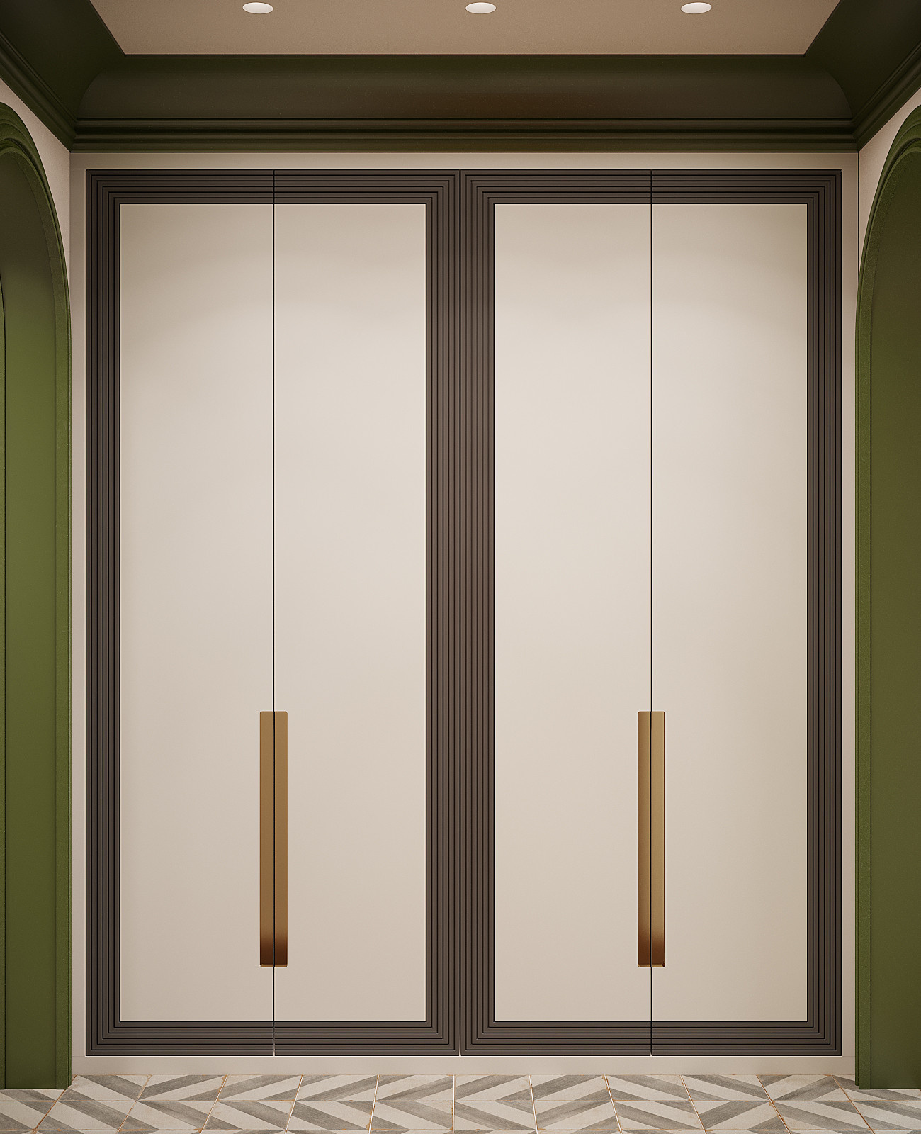 Диалог оттенков. Пространство без шаблонов