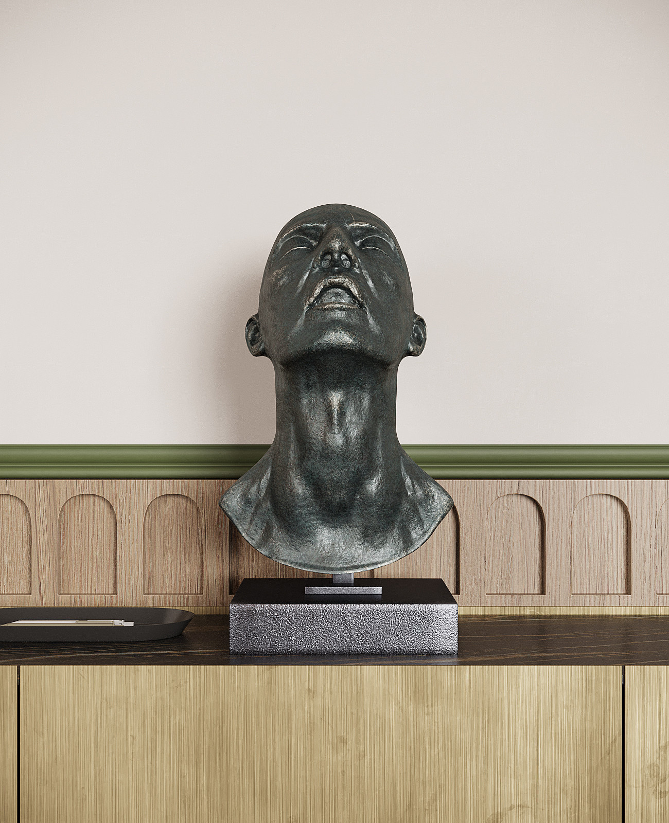 Диалог оттенков. Пространство без шаблонов